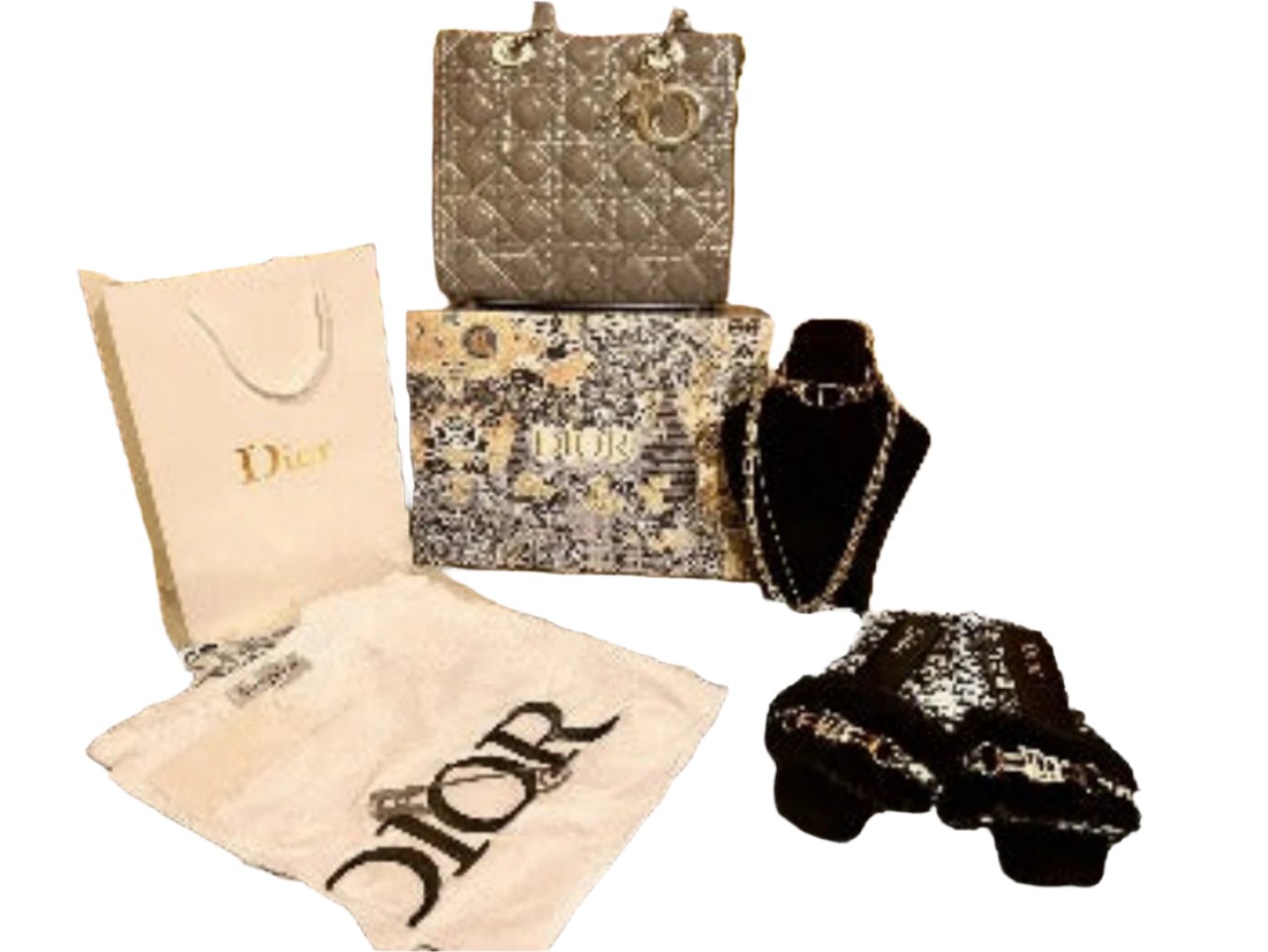 BLACK MEDIUM LADY BAG