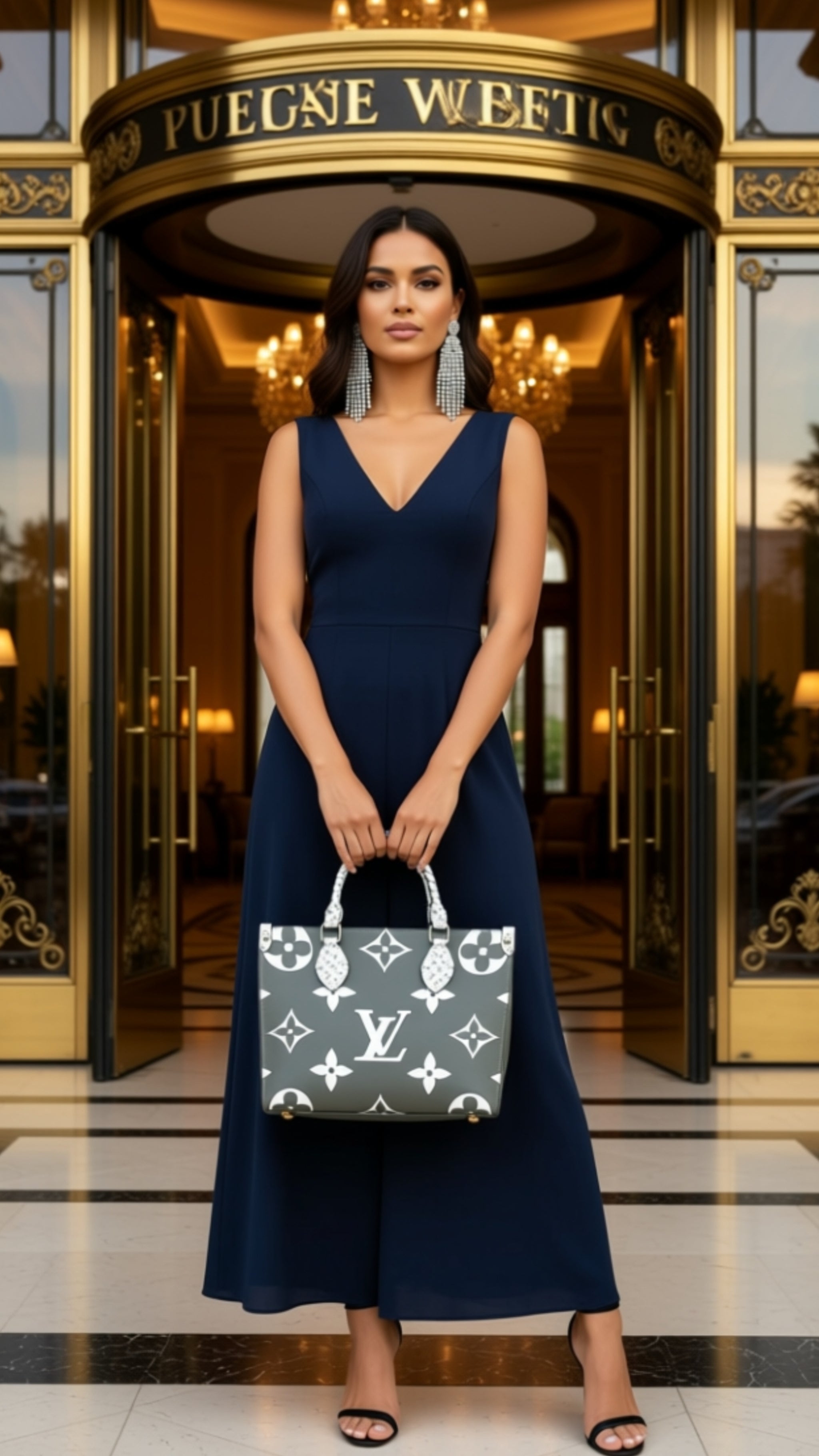 LUX LARGE & MEDIUM TOTE