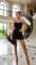 Black Romper Thin Strap