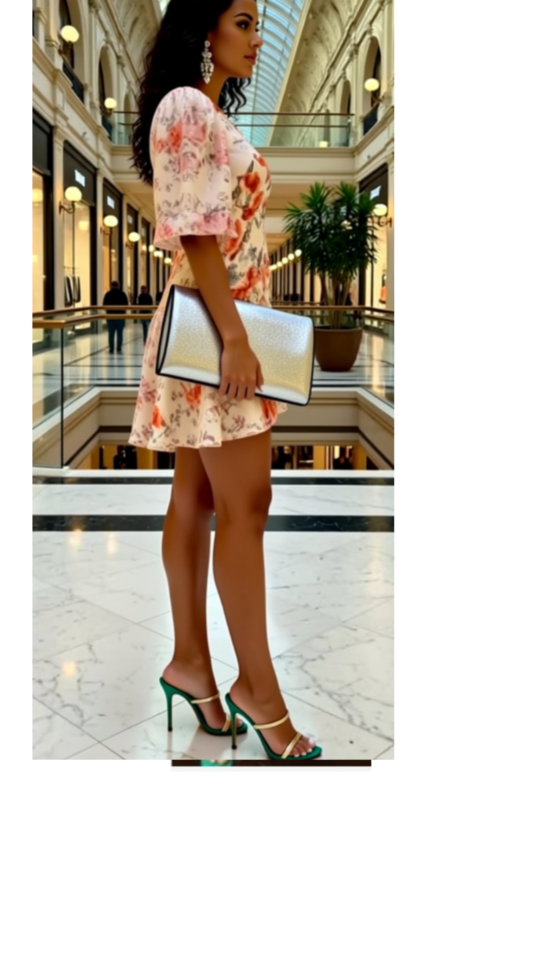 ONE SHOULDER PUFF SLEEVE MINI DRESS