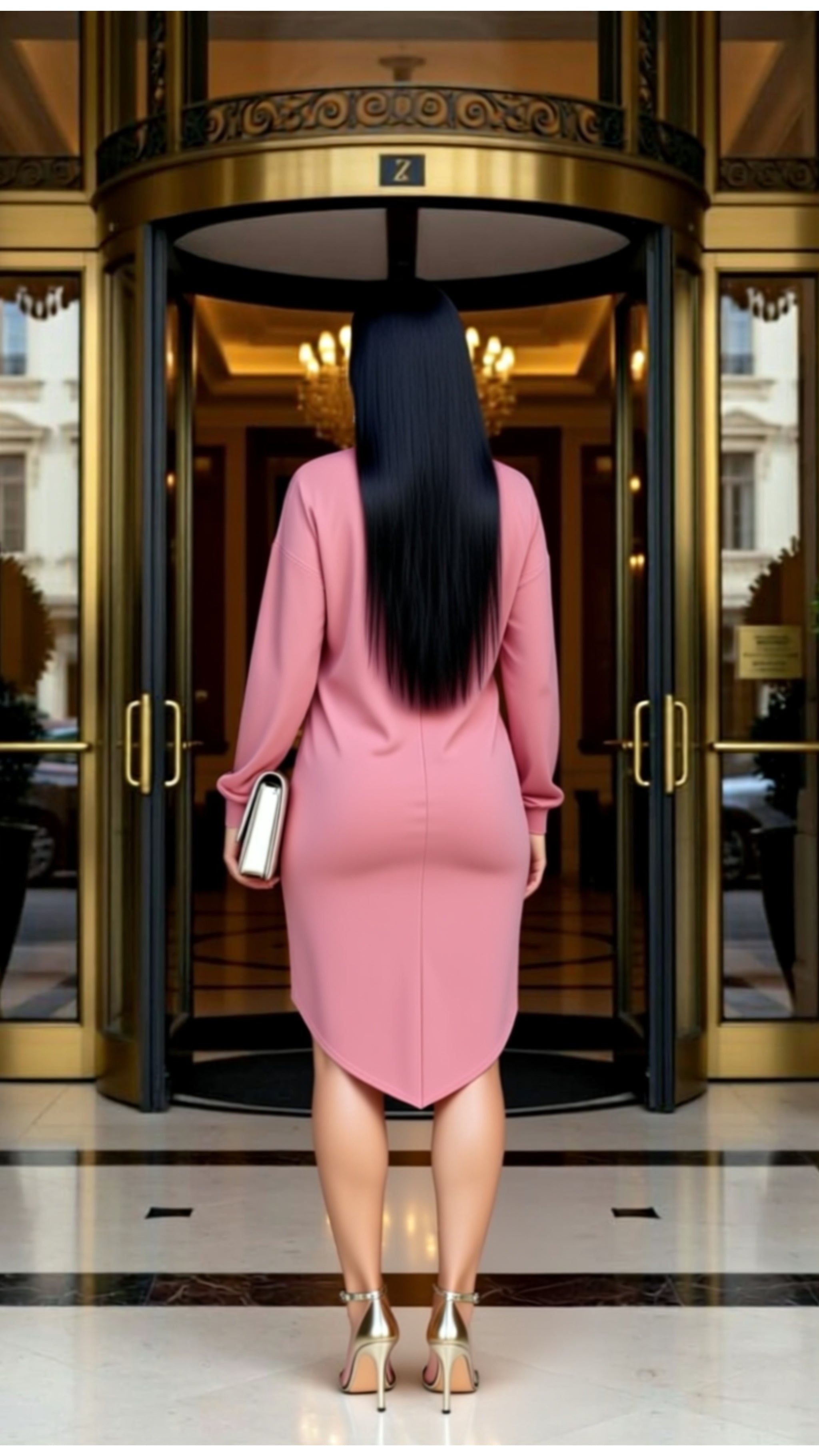 COZY HIGH LOW DRESS