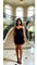 Keep Glowing Sequin Black Minidress