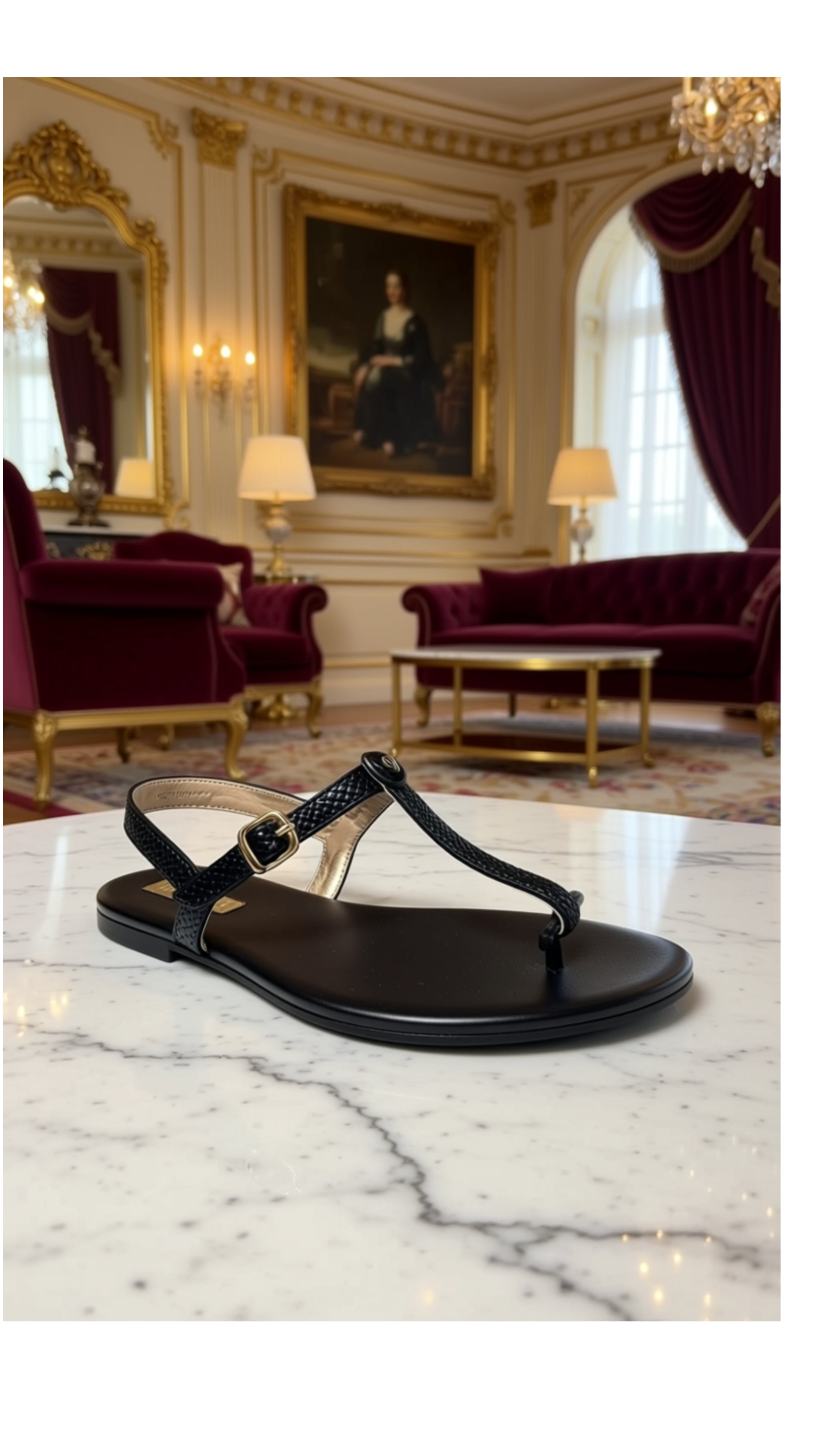 Women Thong Sandals with Back