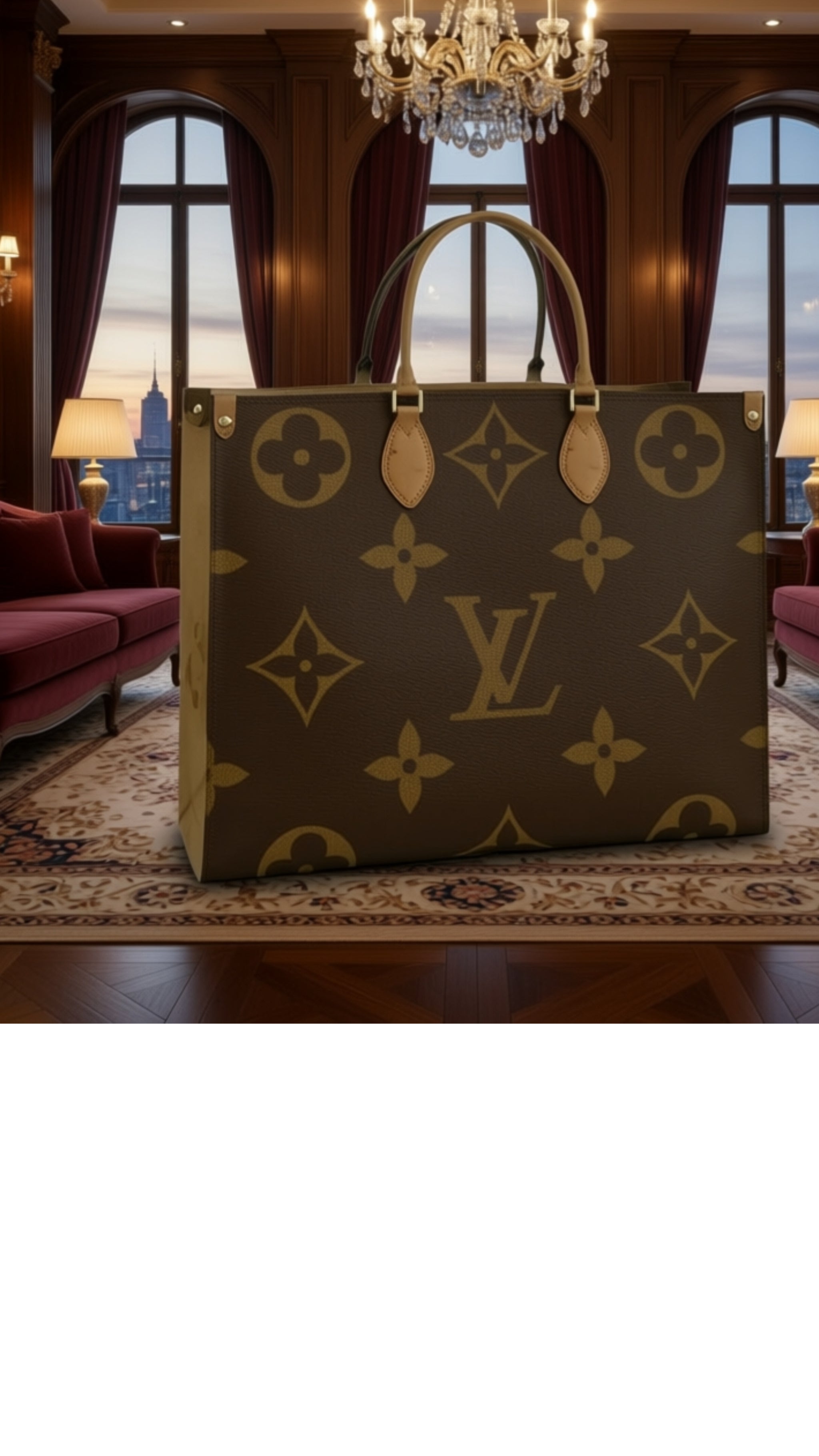 LUX LARGE & MEDIUM TOTE