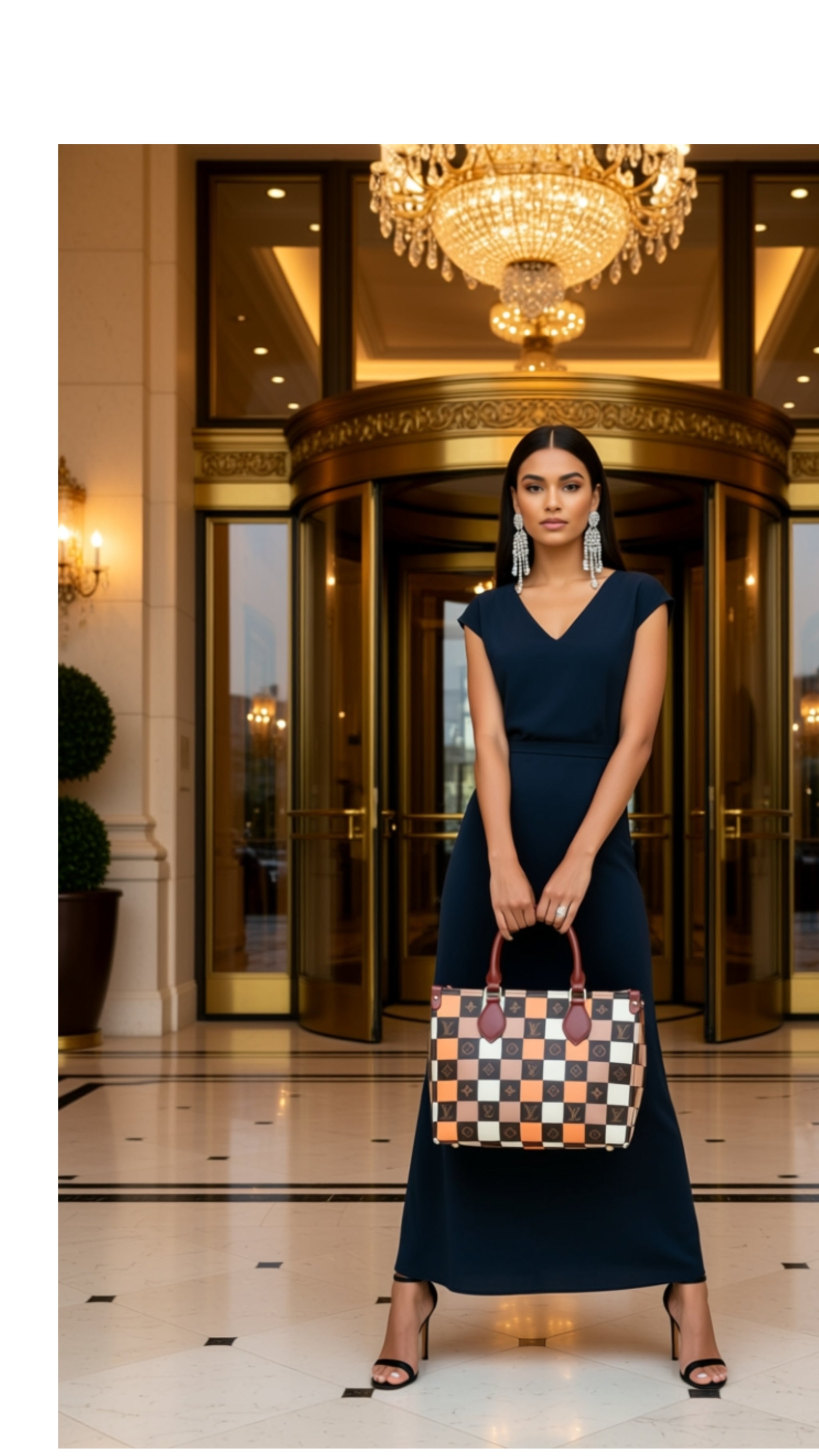 LUX LARGE & MEDIUM TOTE