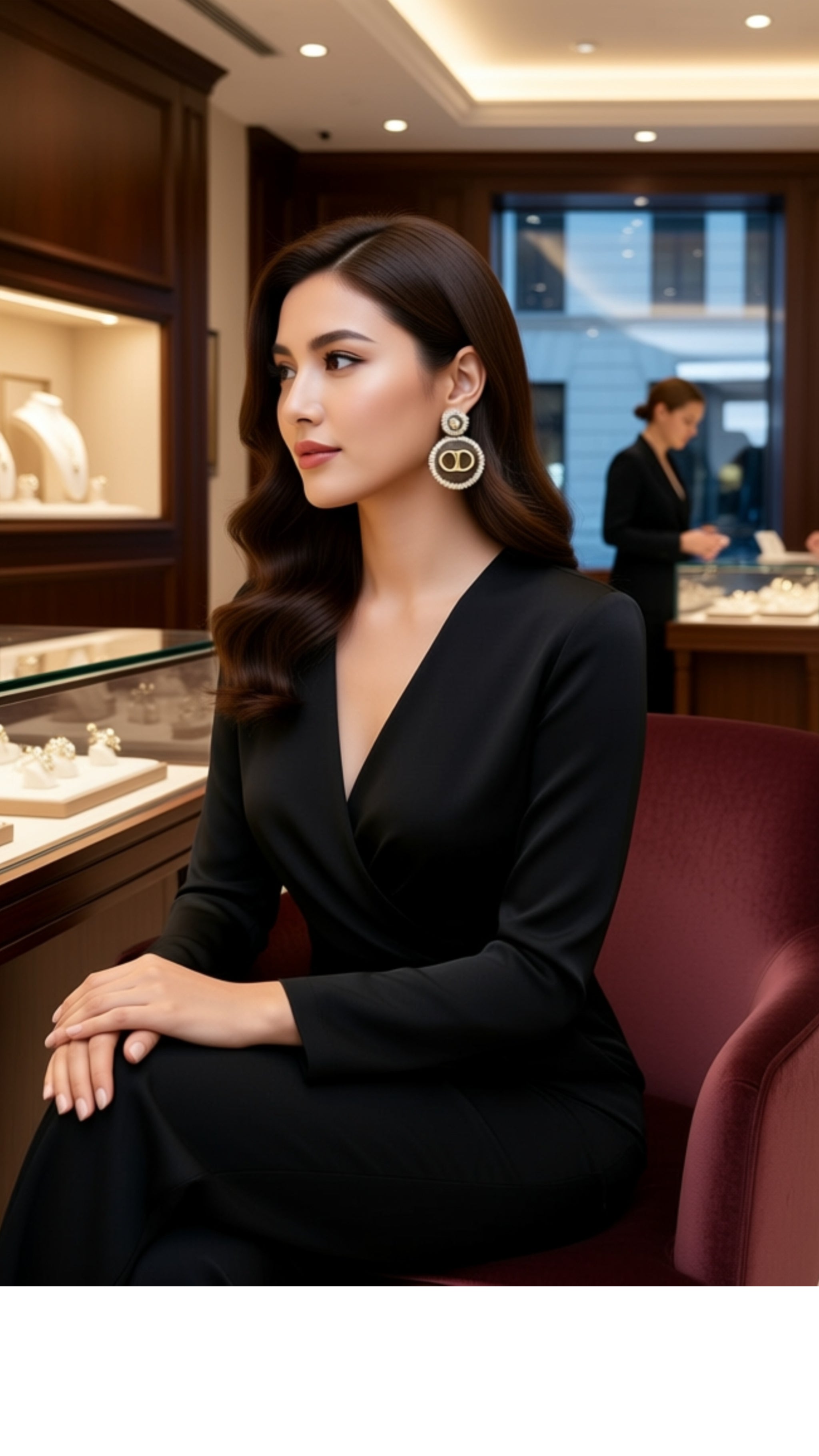 Lux Beautiful CD Earrings