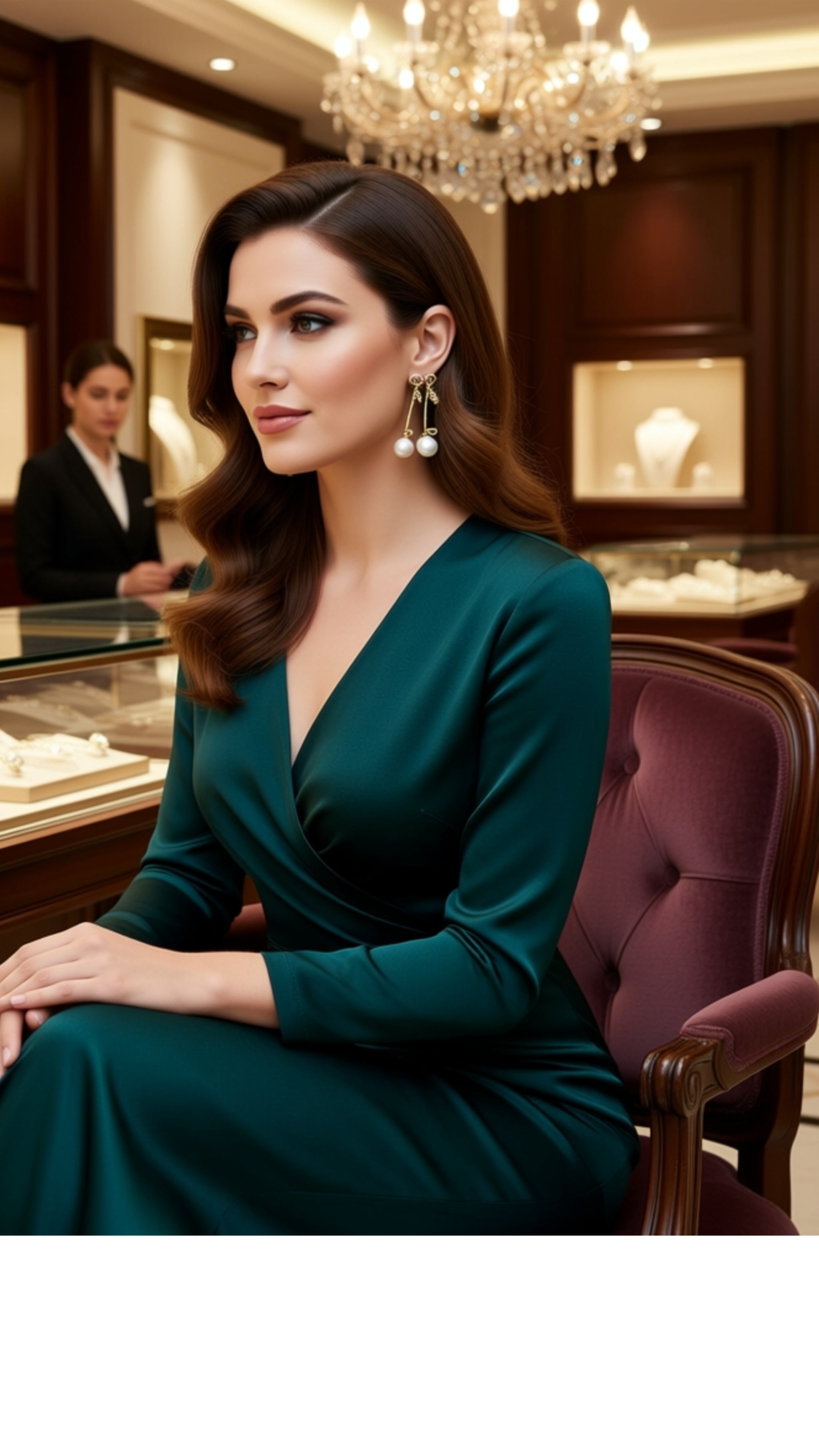 Pearl CD Lux Earrings