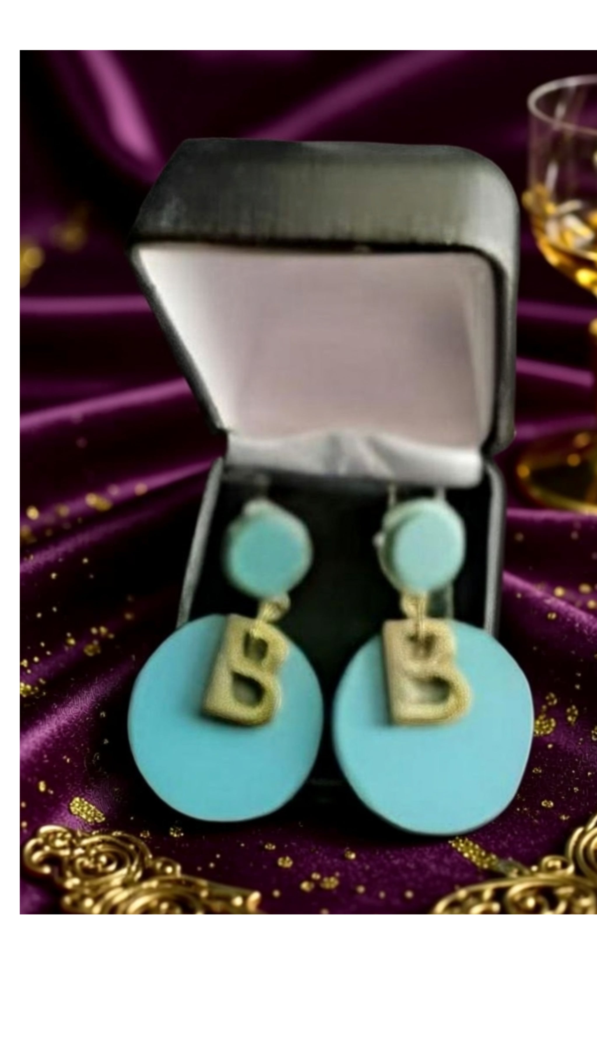 Beautiful  Blue Earrings