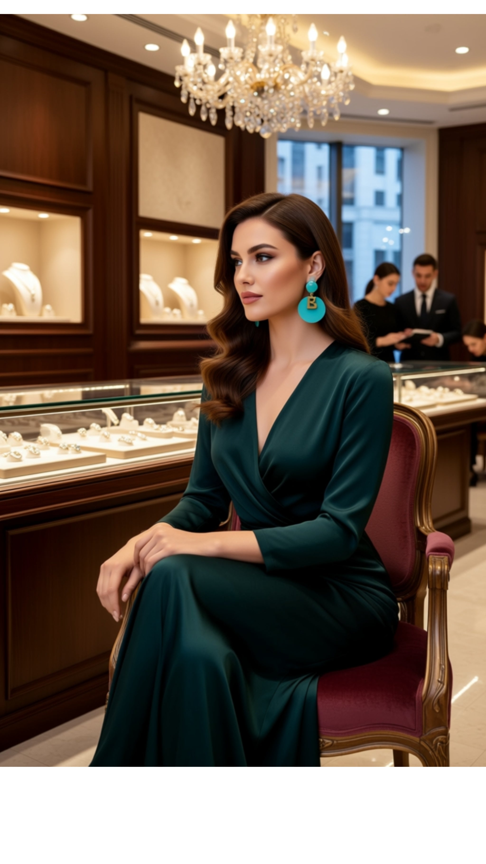 Beautiful  Blue Earrings