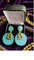 Beautiful  Blue Earrings