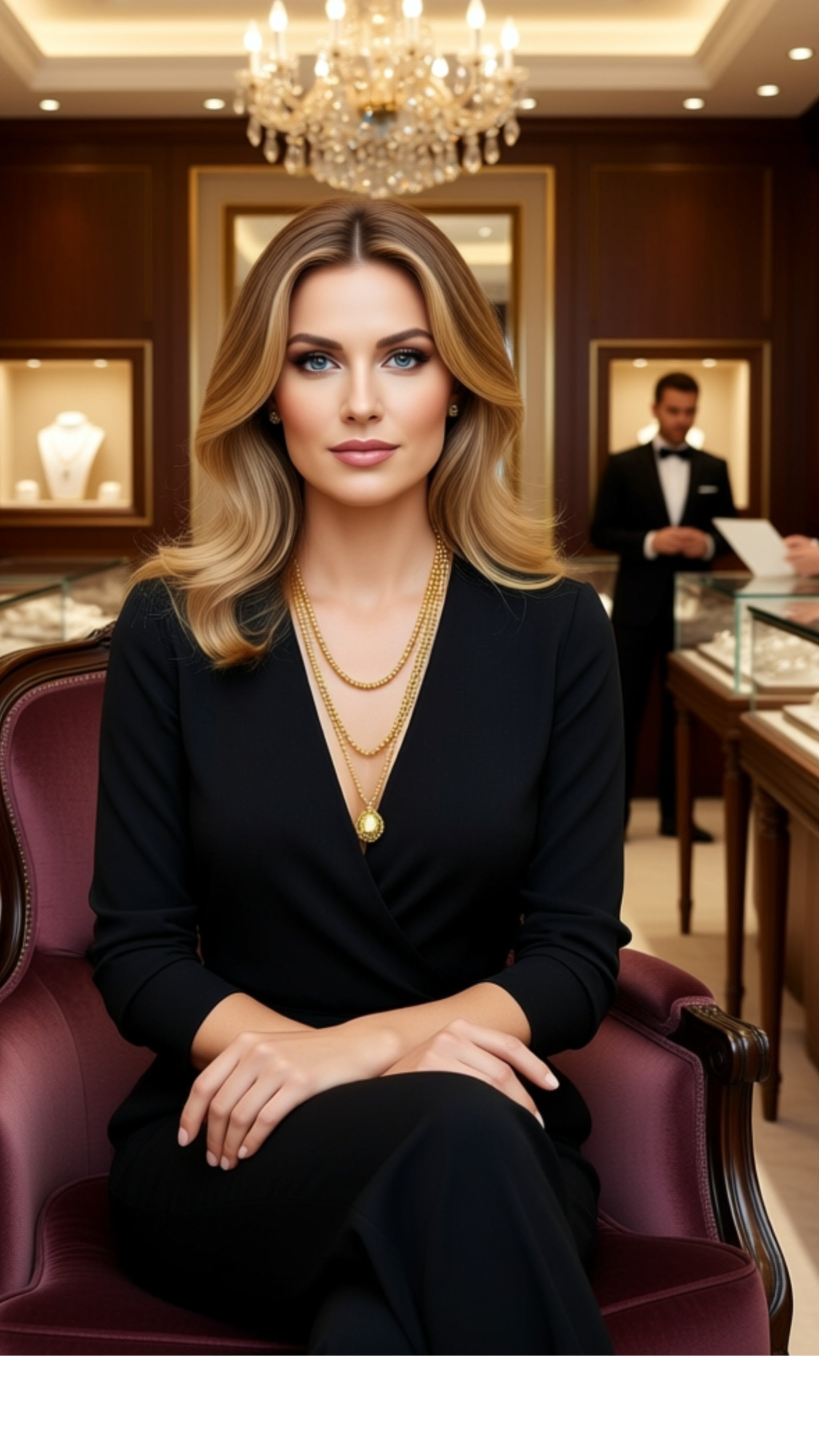 Women Pendant Lux Necklace