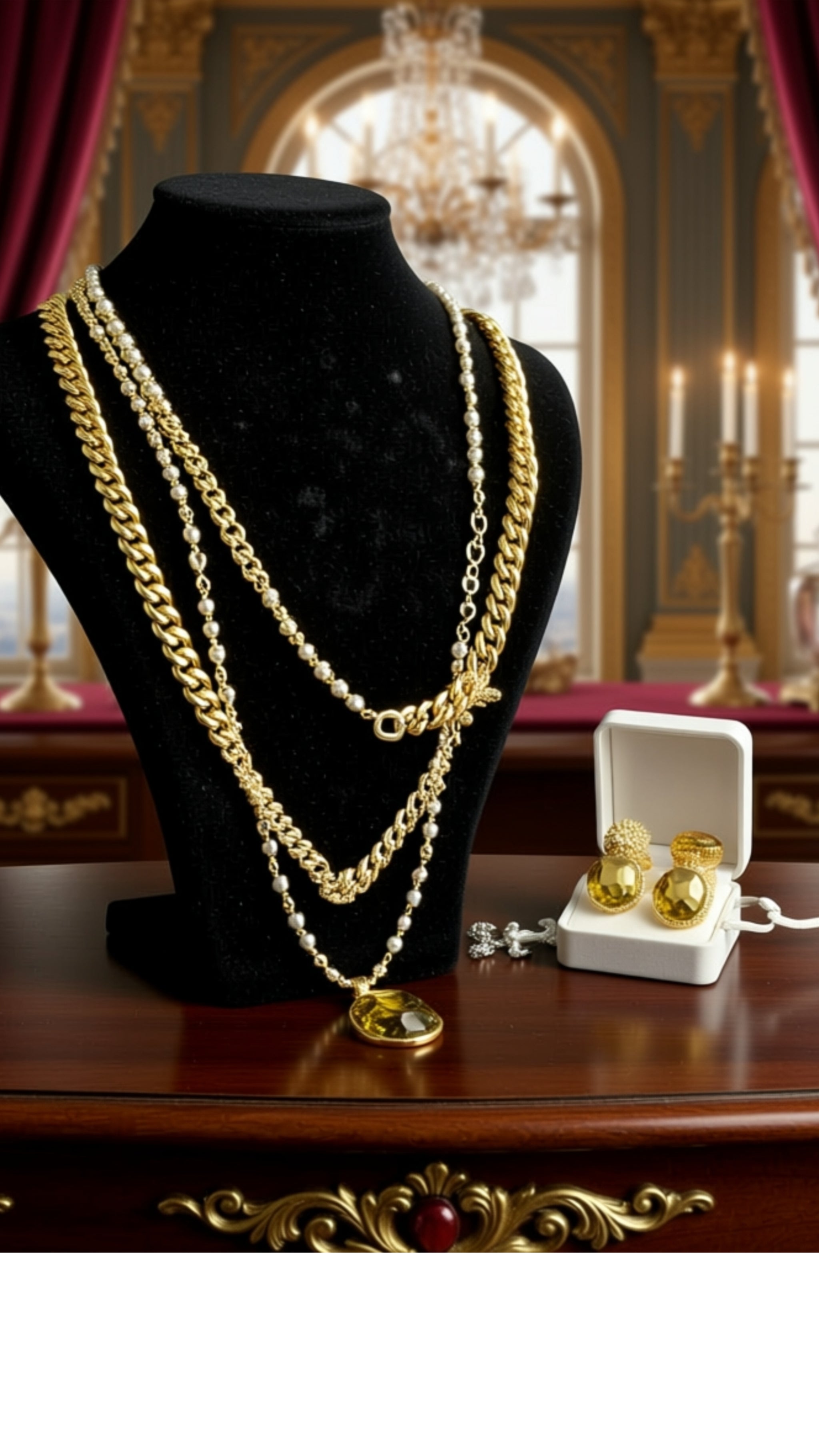 Women Pendant Lux Necklace