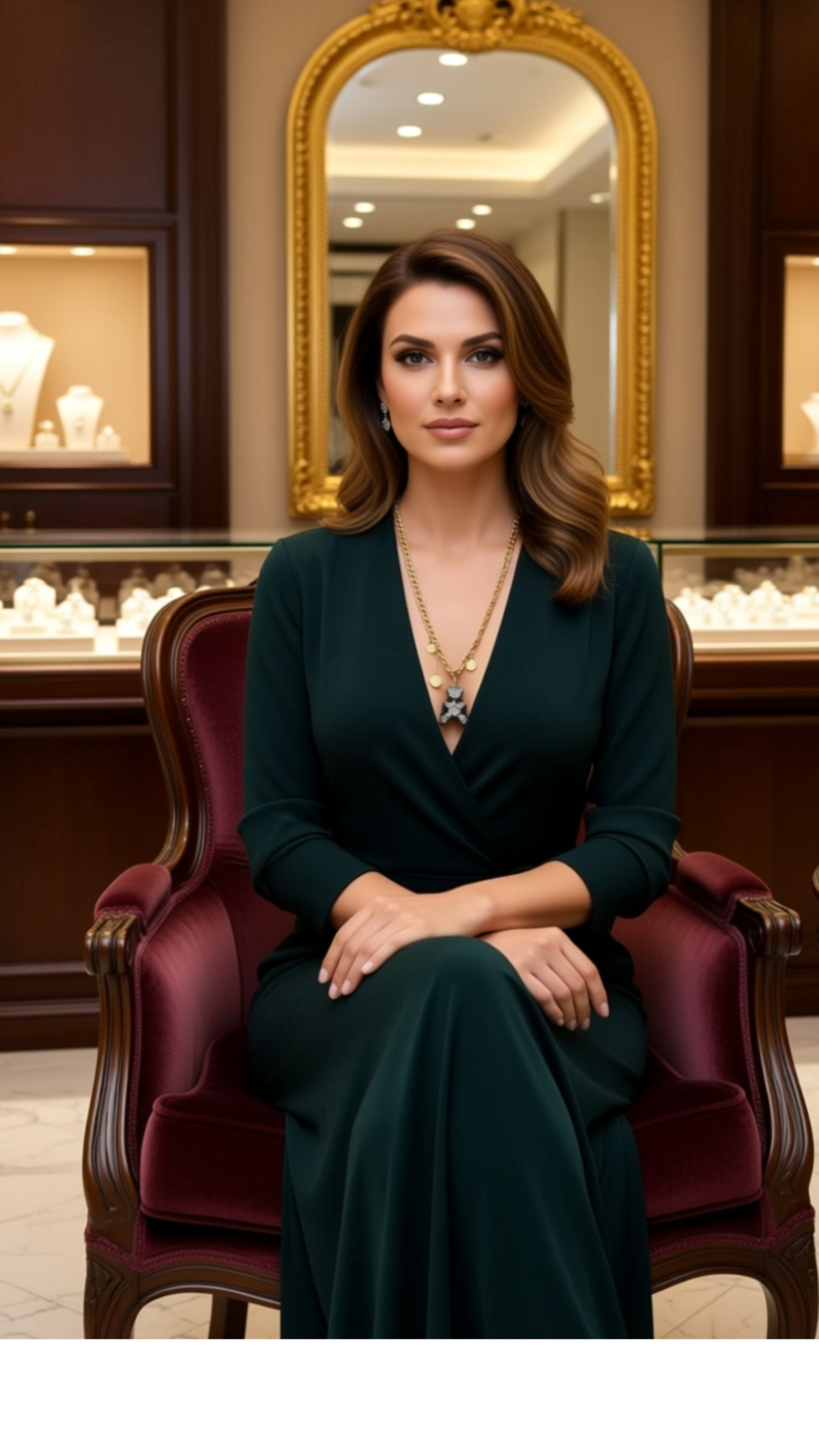 Lux Pearl Pendant Gold Necklace