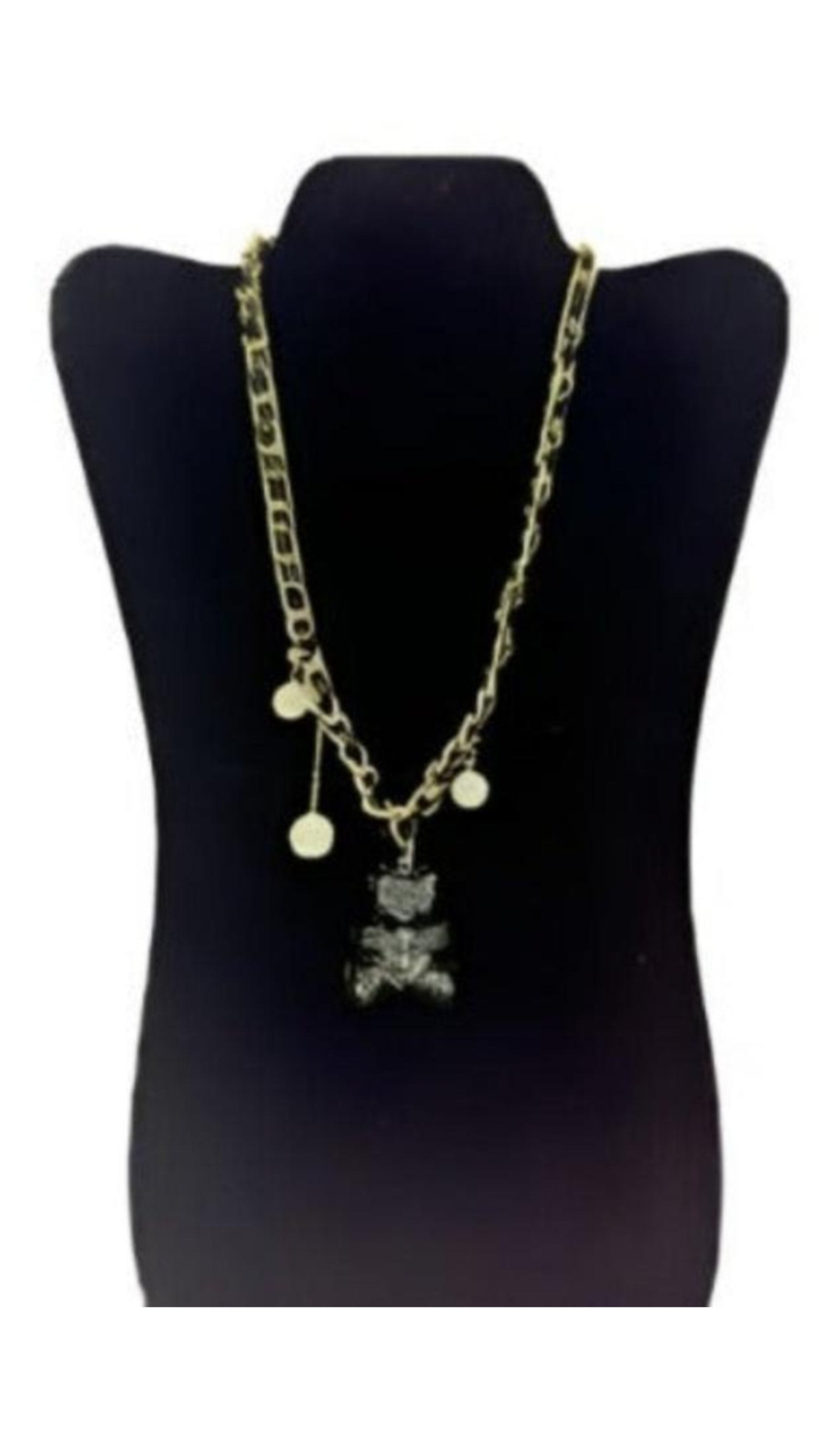 Lux Pearl Pendant Gold Necklace
