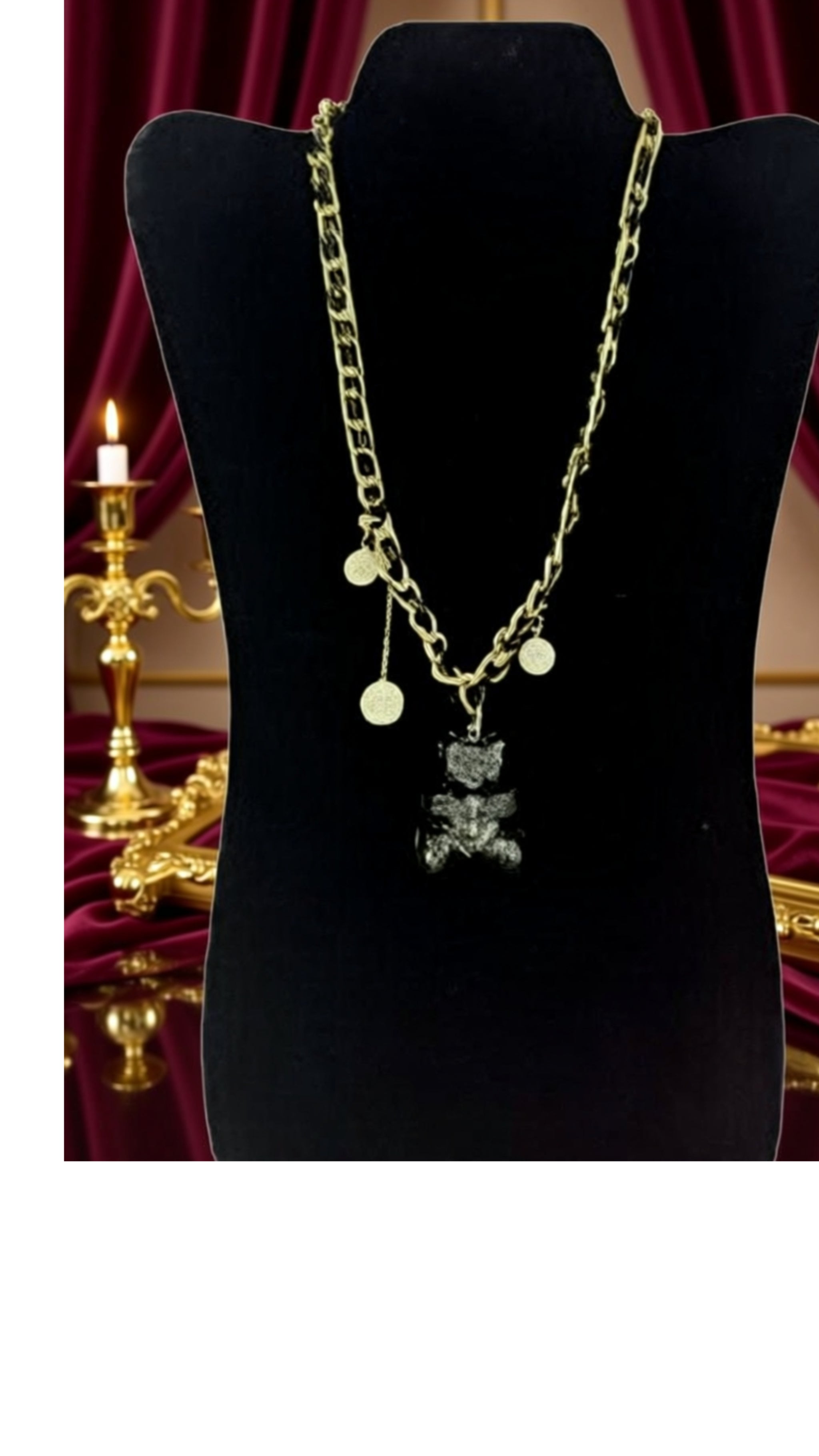 Lux Pearl Pendant Gold Necklace