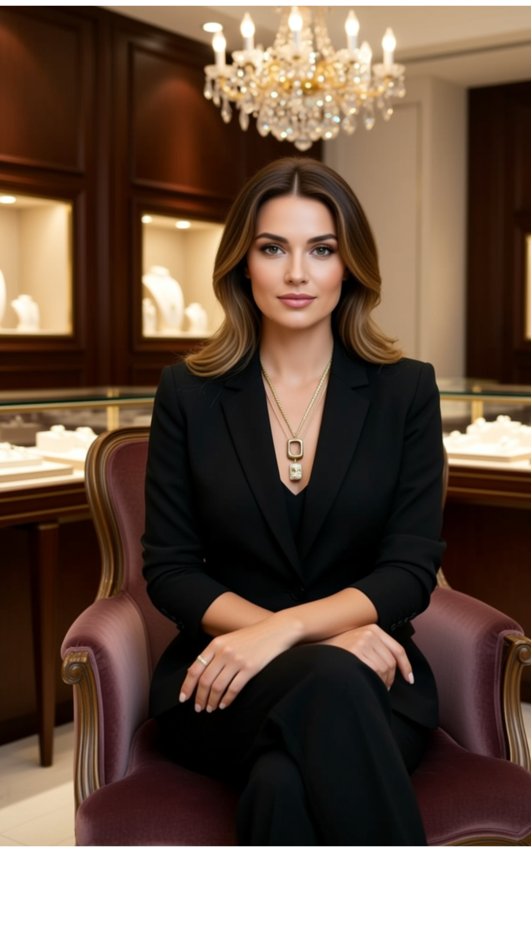 Women Pendant Lux Necklace
