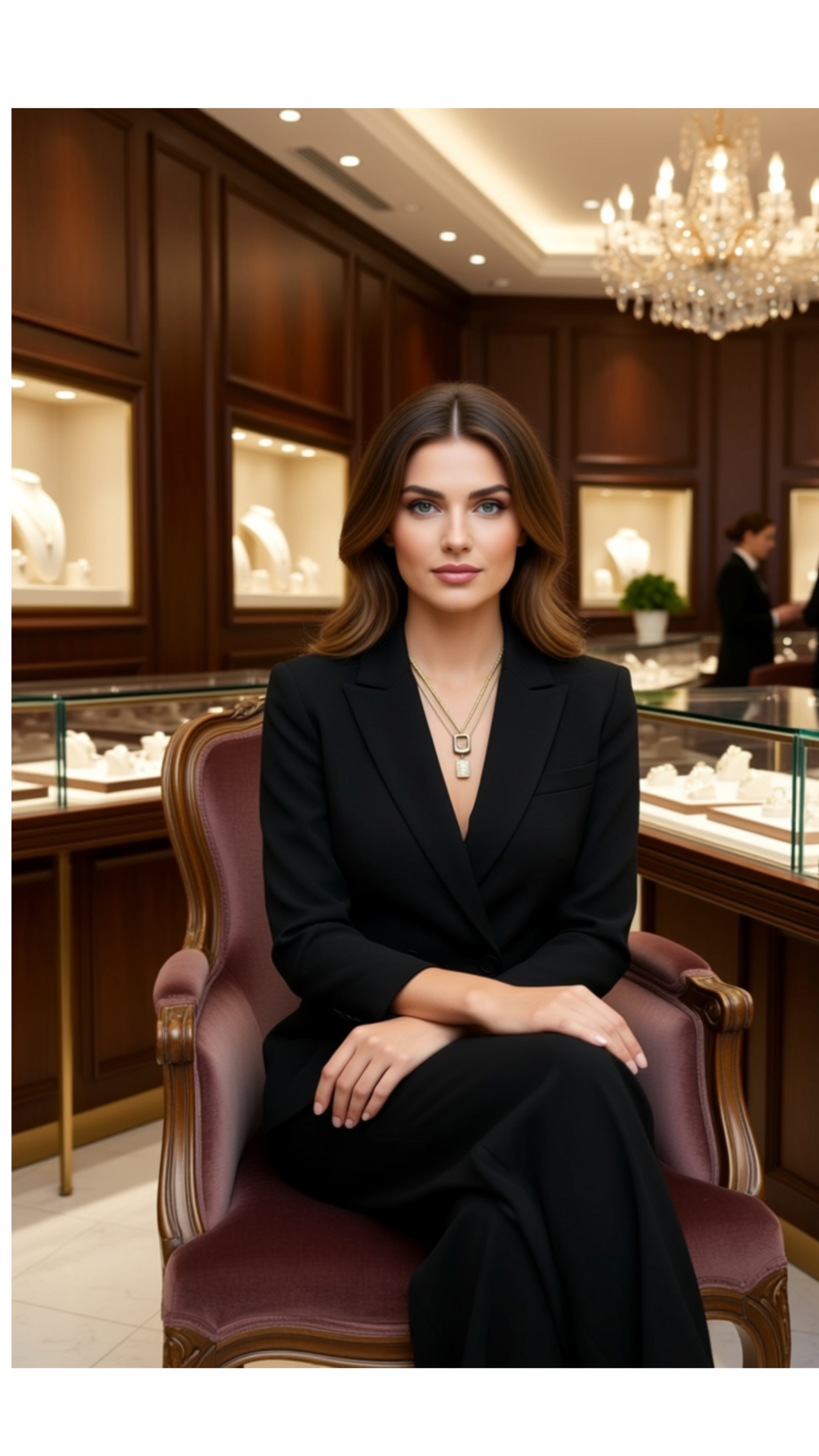 Women Pendant Lux Necklace