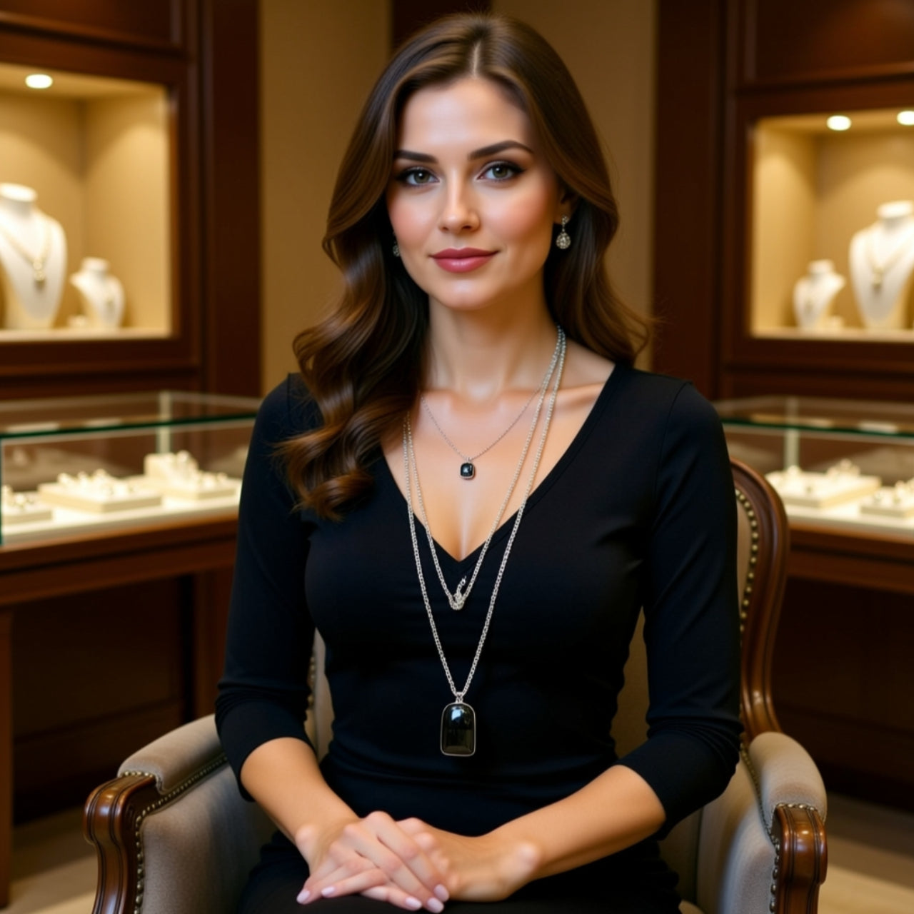 Silver Pendant Necklace