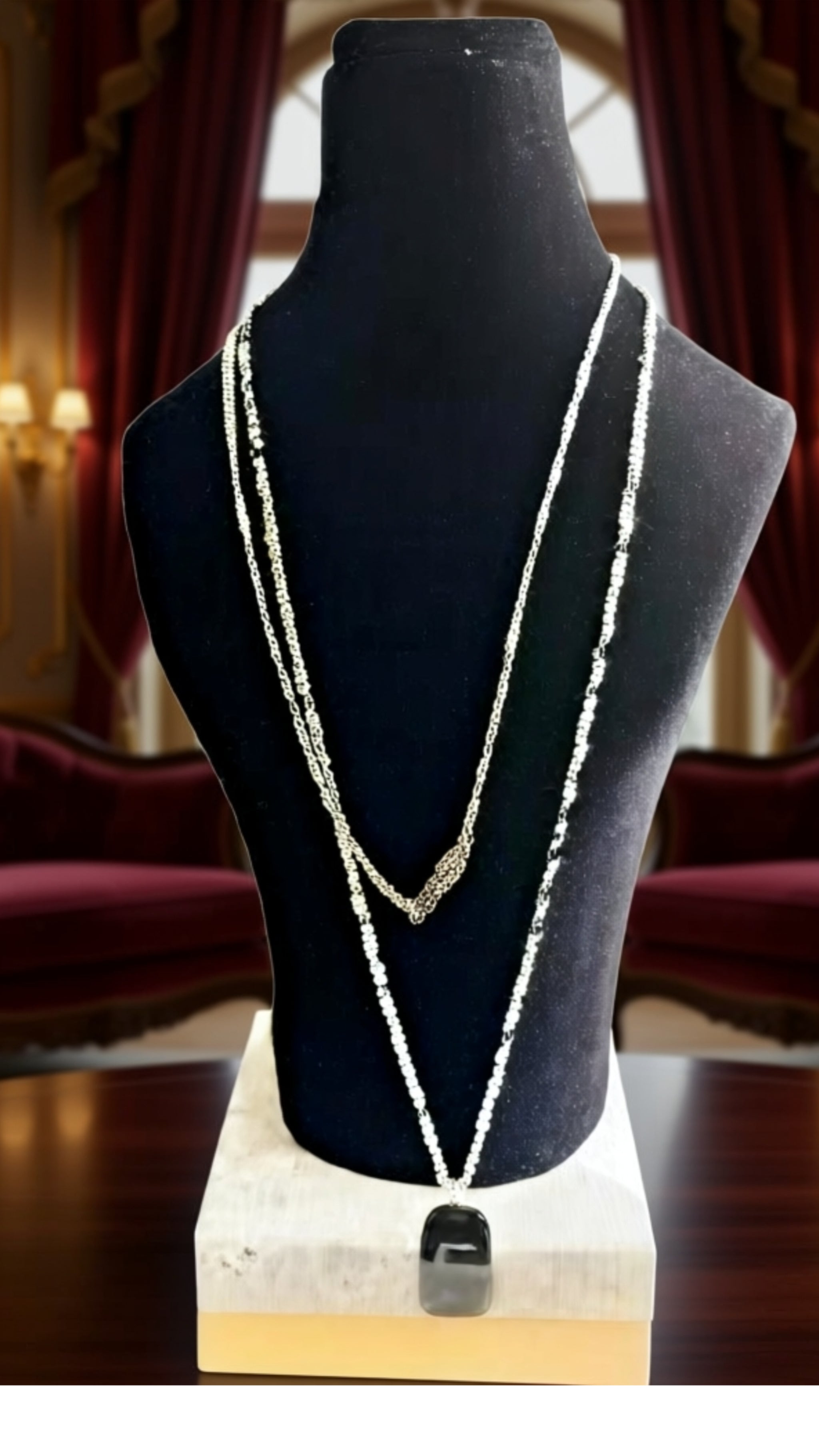 Silver Pendant Necklace