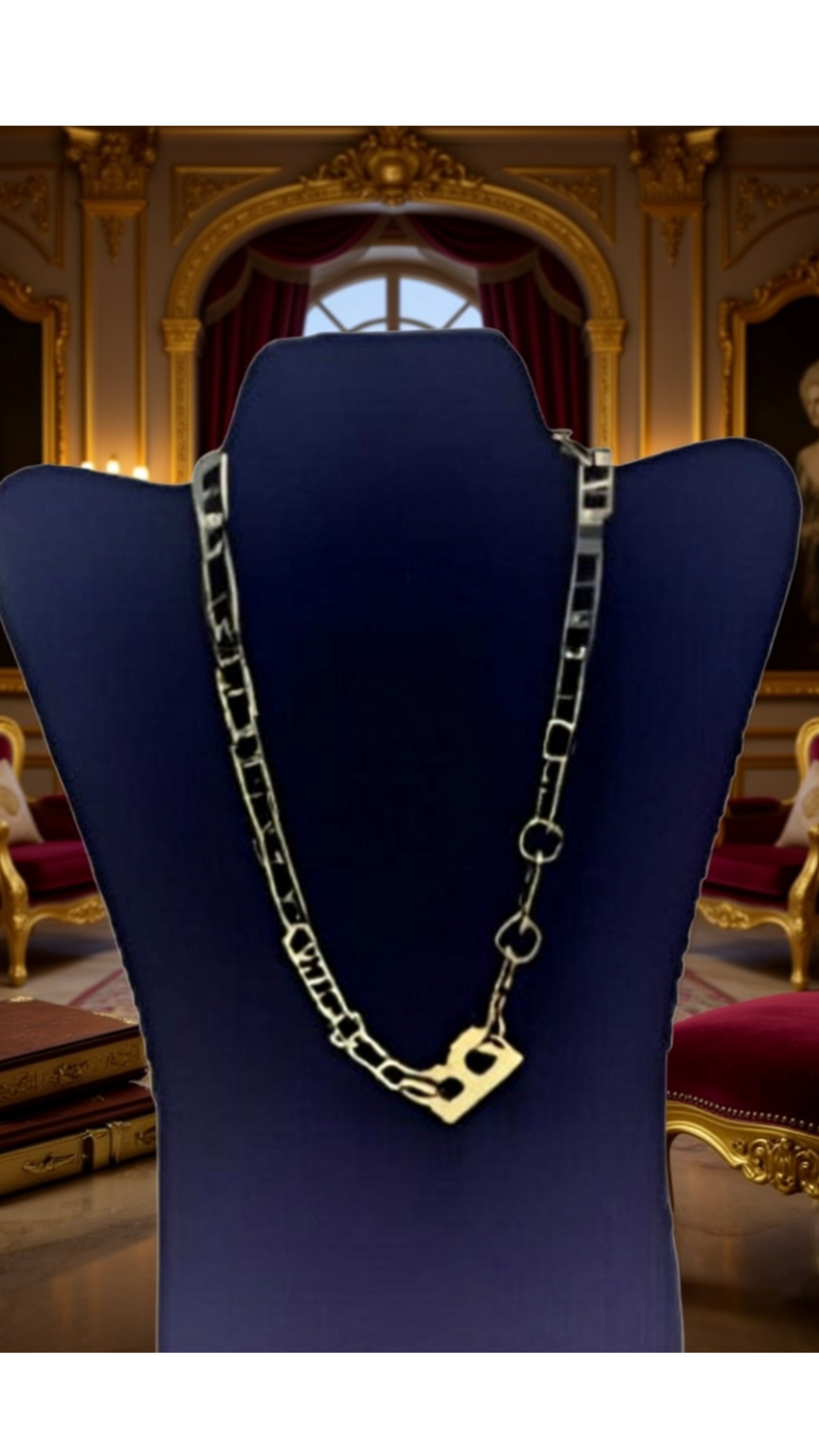 Lux Chain Pendant Necklace