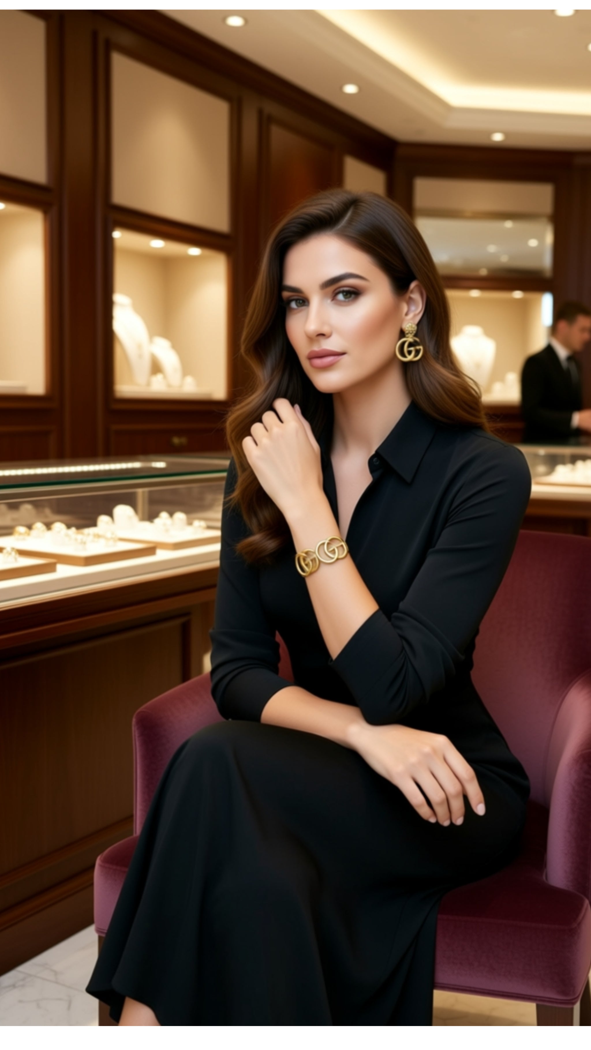 Luxury Gold Earrings