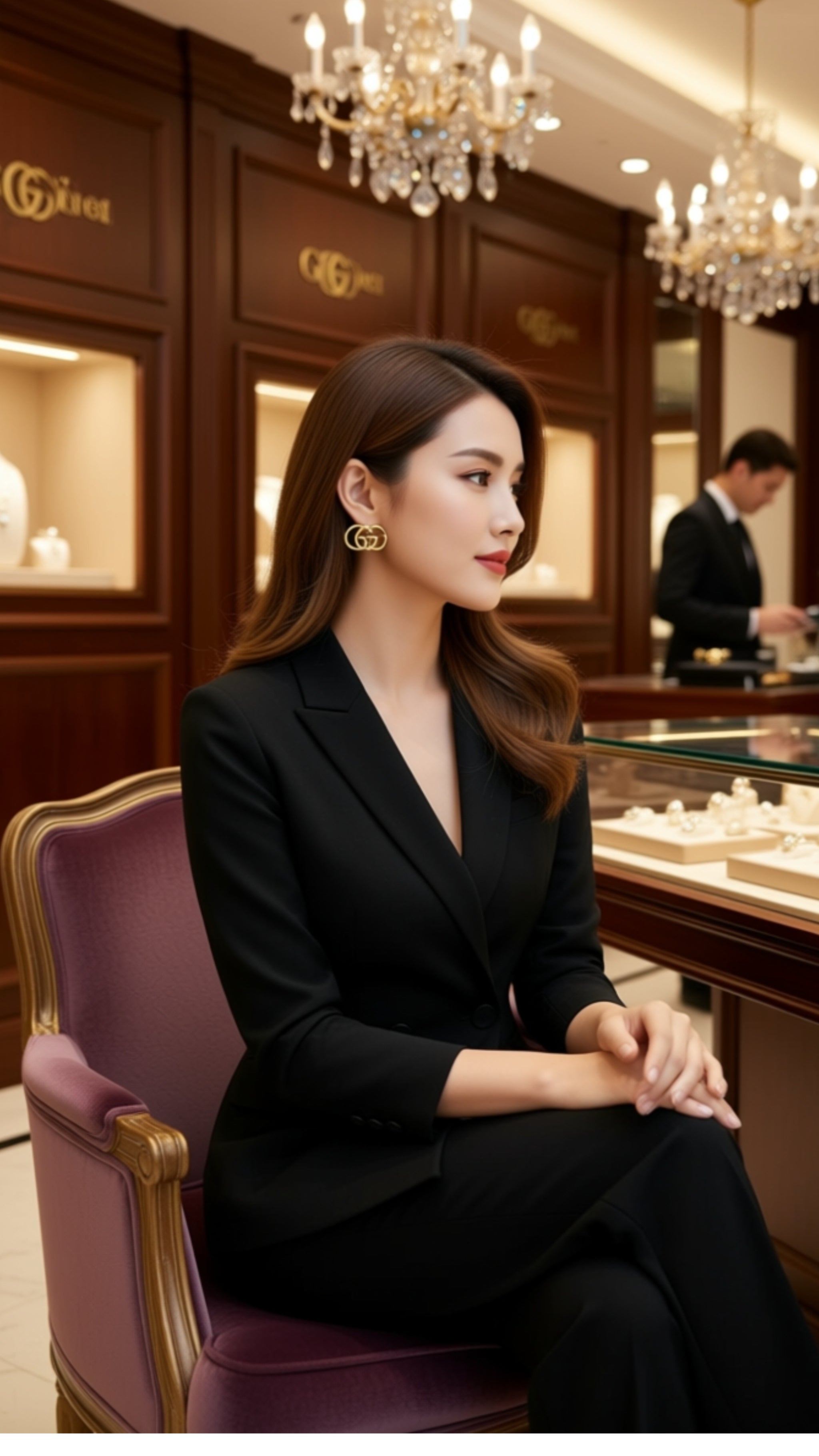 Luxury Gold Earrings