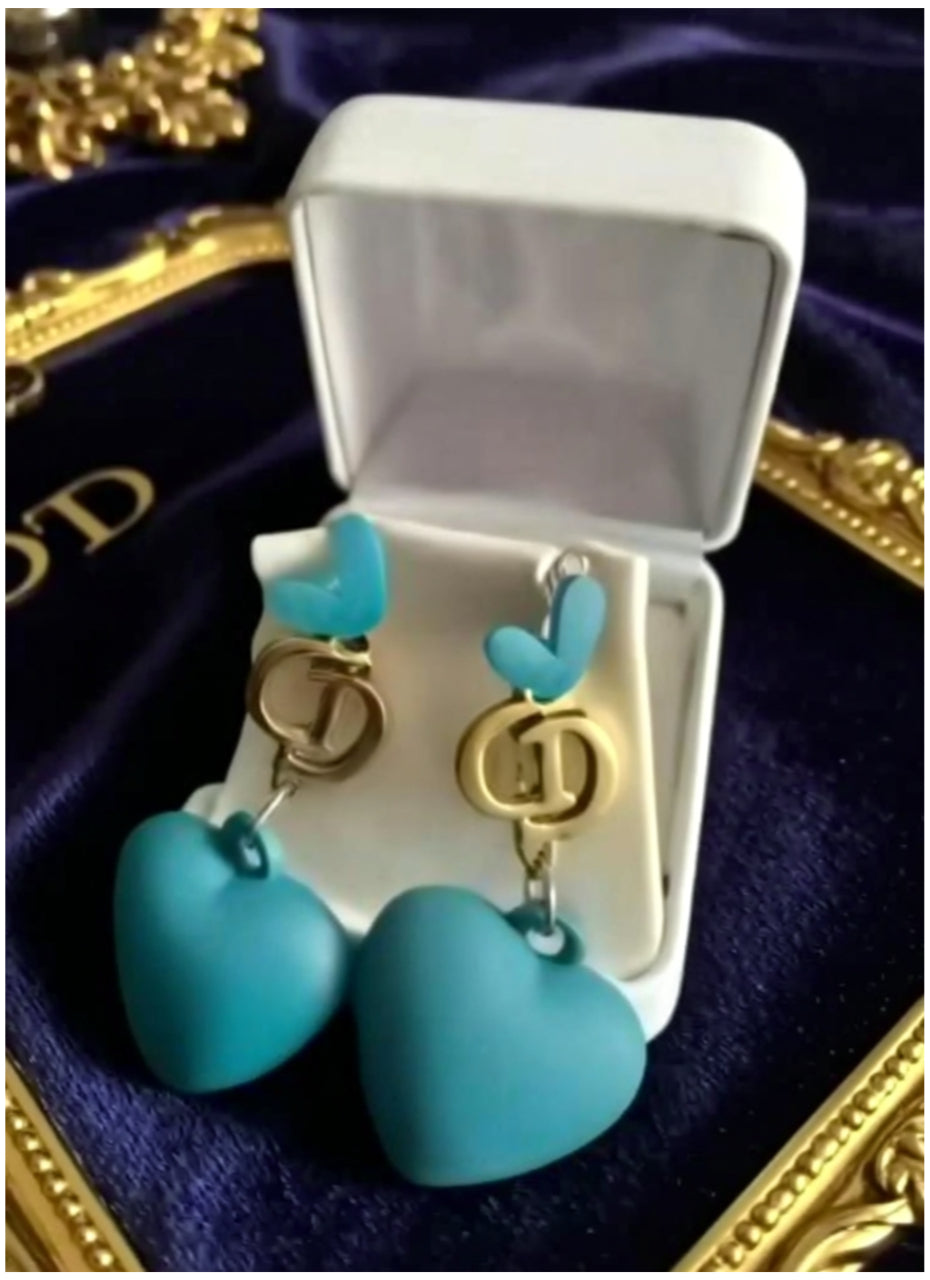 Luxury CD Earrings