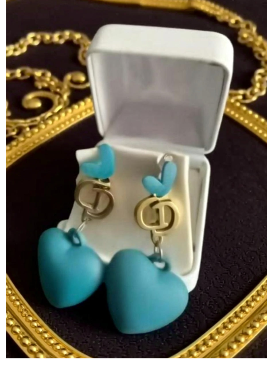 Luxury CD Earrings