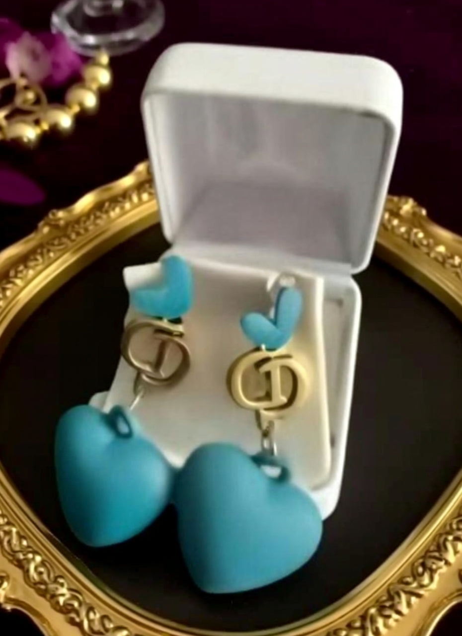 Luxury CD Earrings