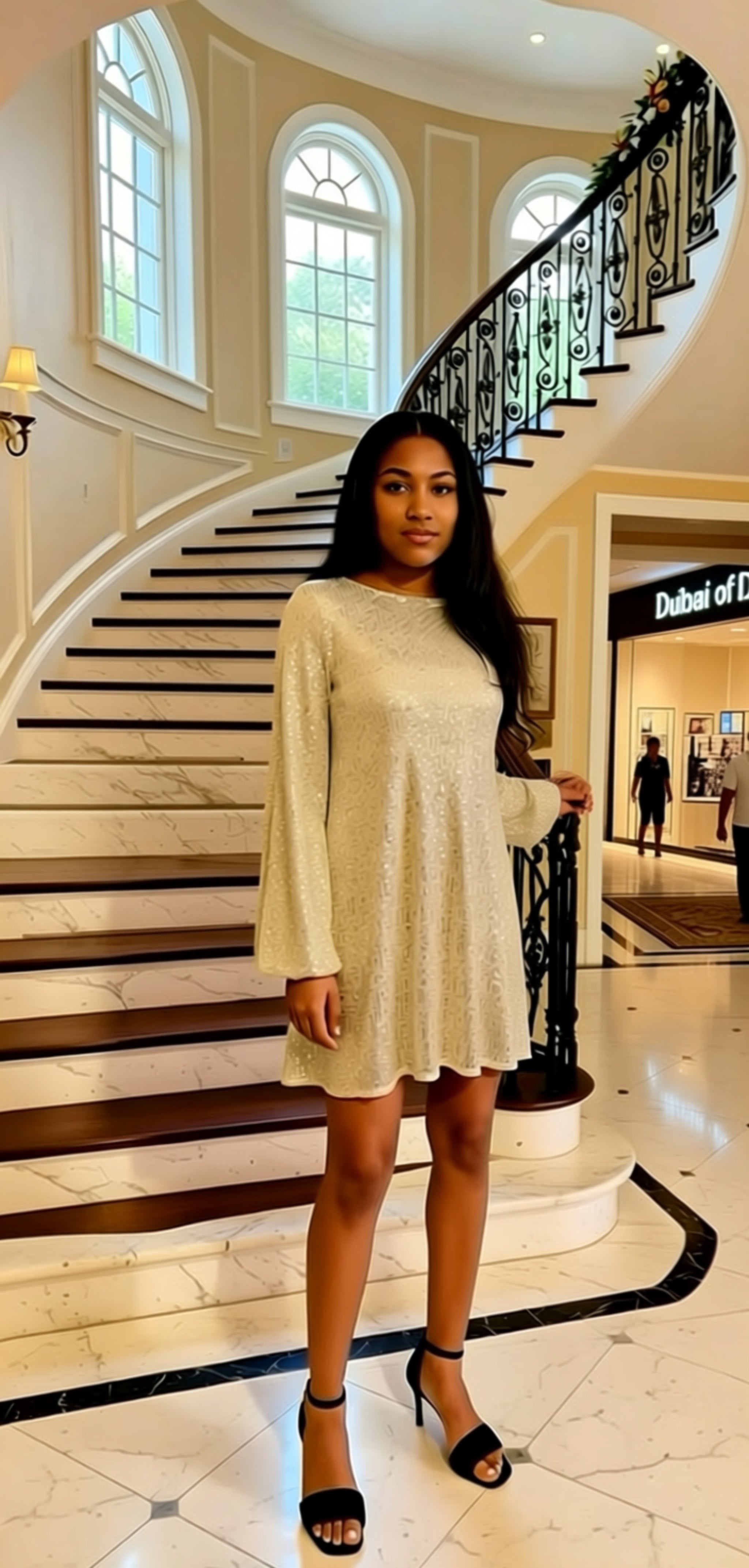 GB Sequin Party Dress