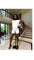 Oversized Padded V Neck Short Sleeve T-shirt &amp; Bike Shorts Set