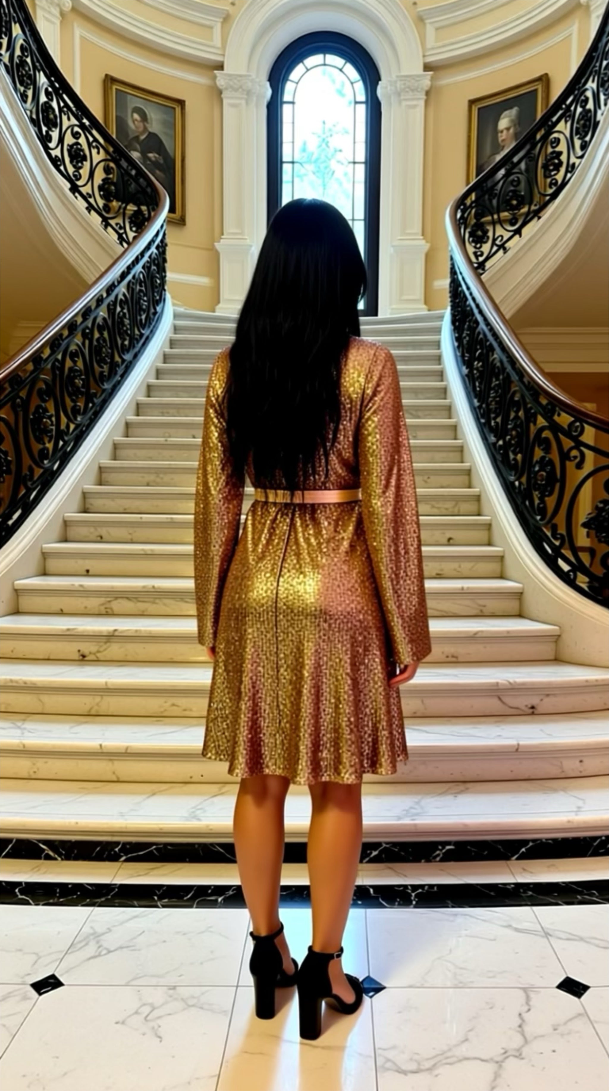 GB Sequin Party Dress