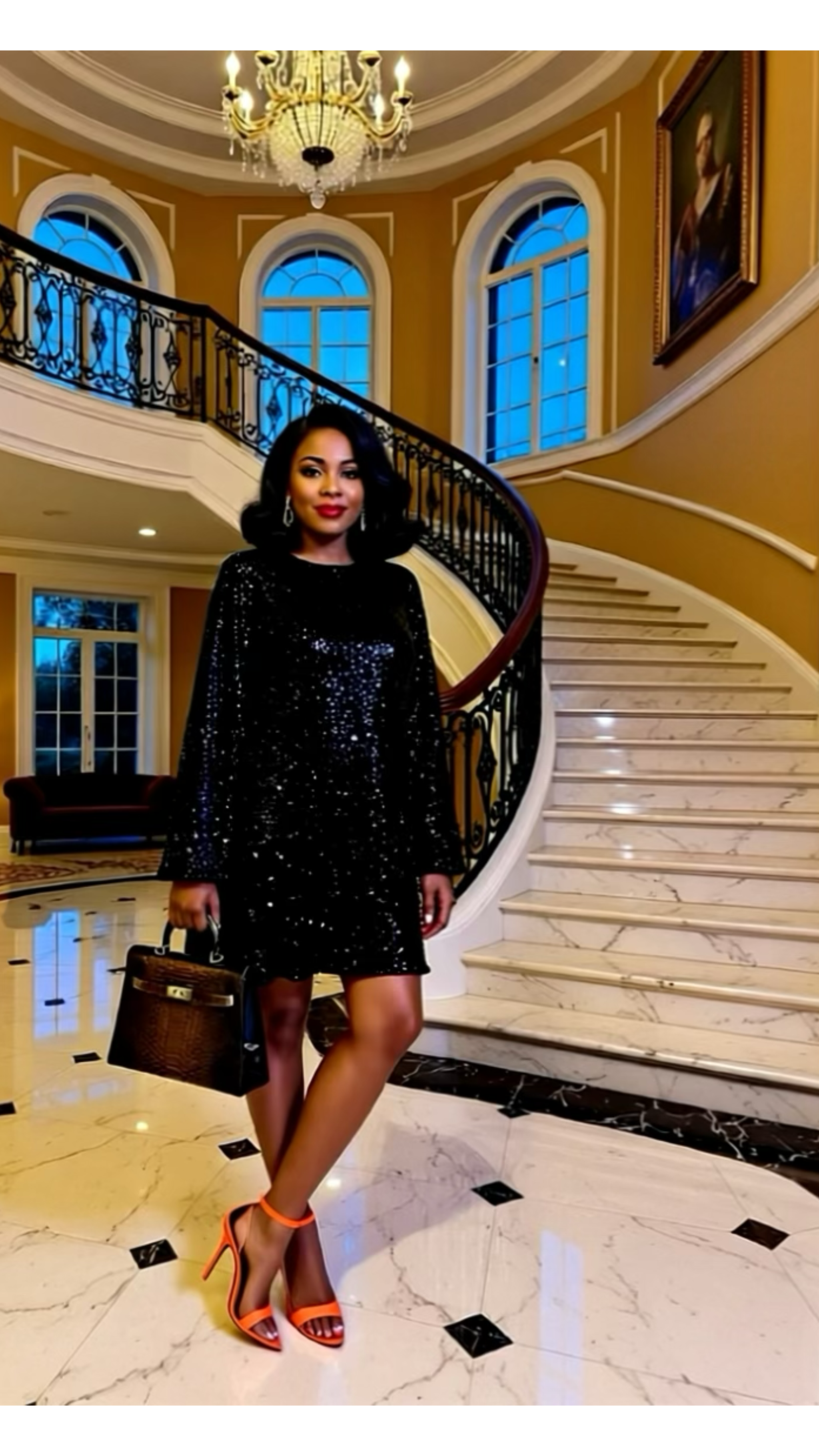 GB Sequin Party Dress