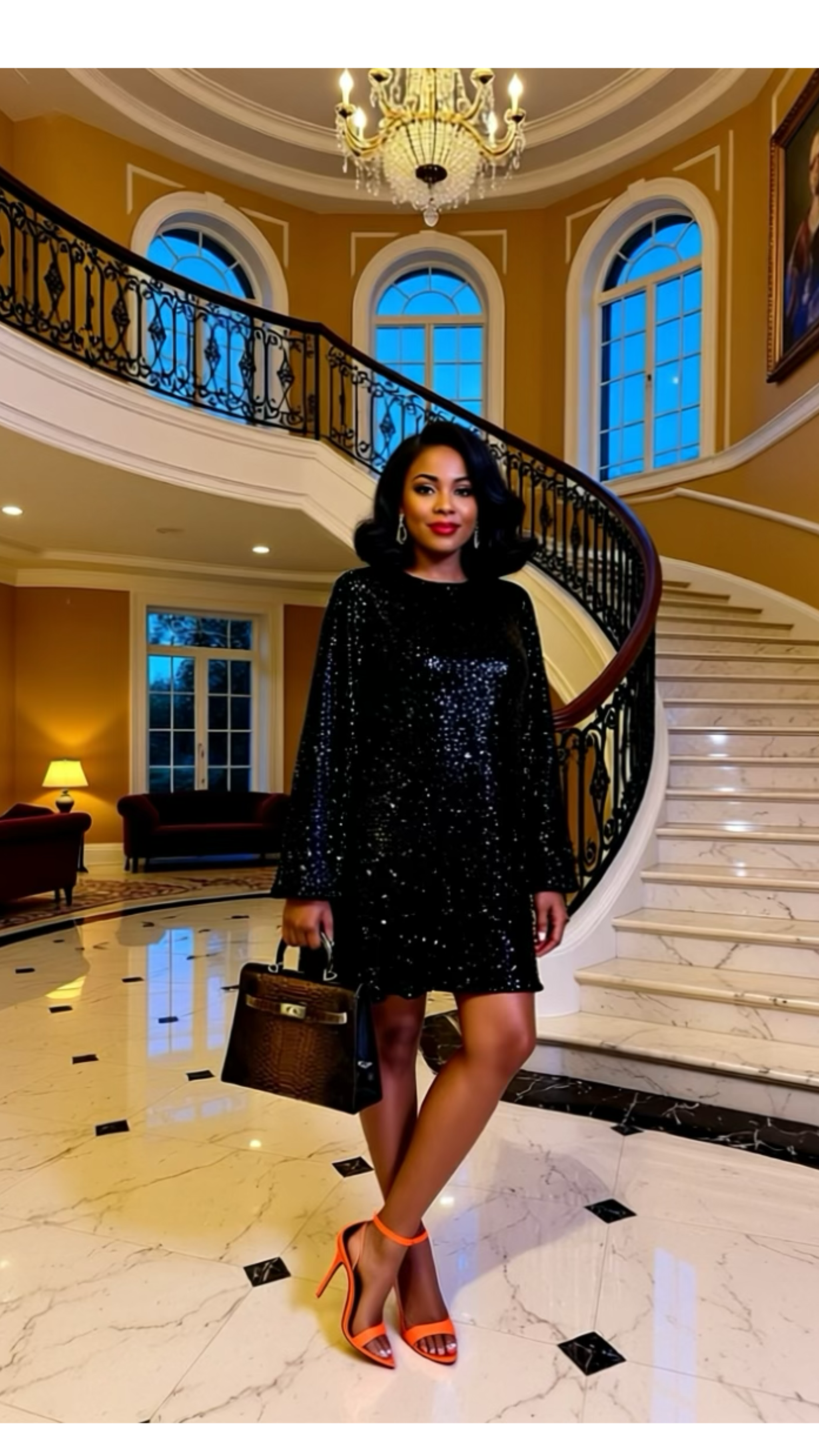 GB Sequin Party Dress