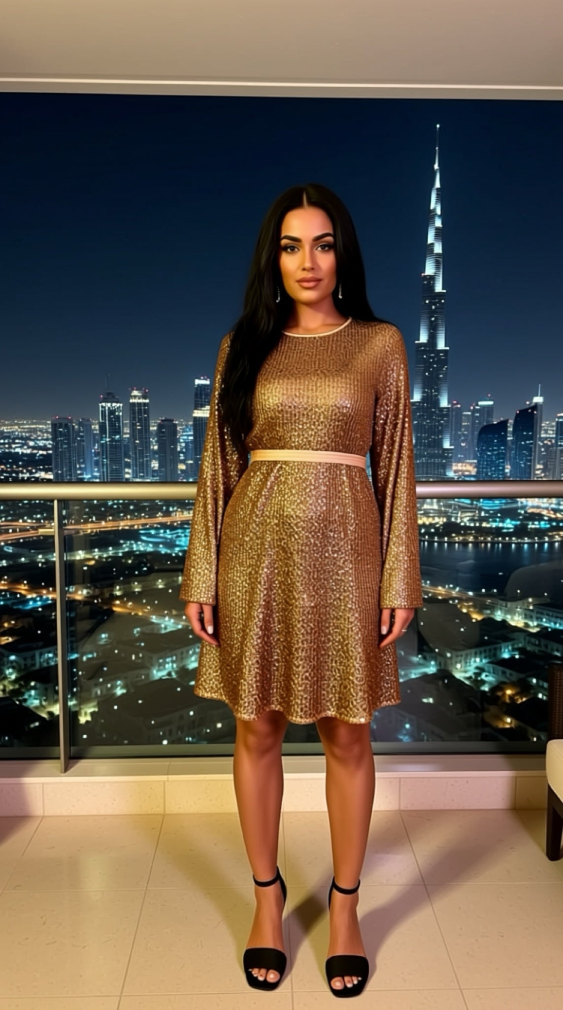 GB Sequin Party Dress