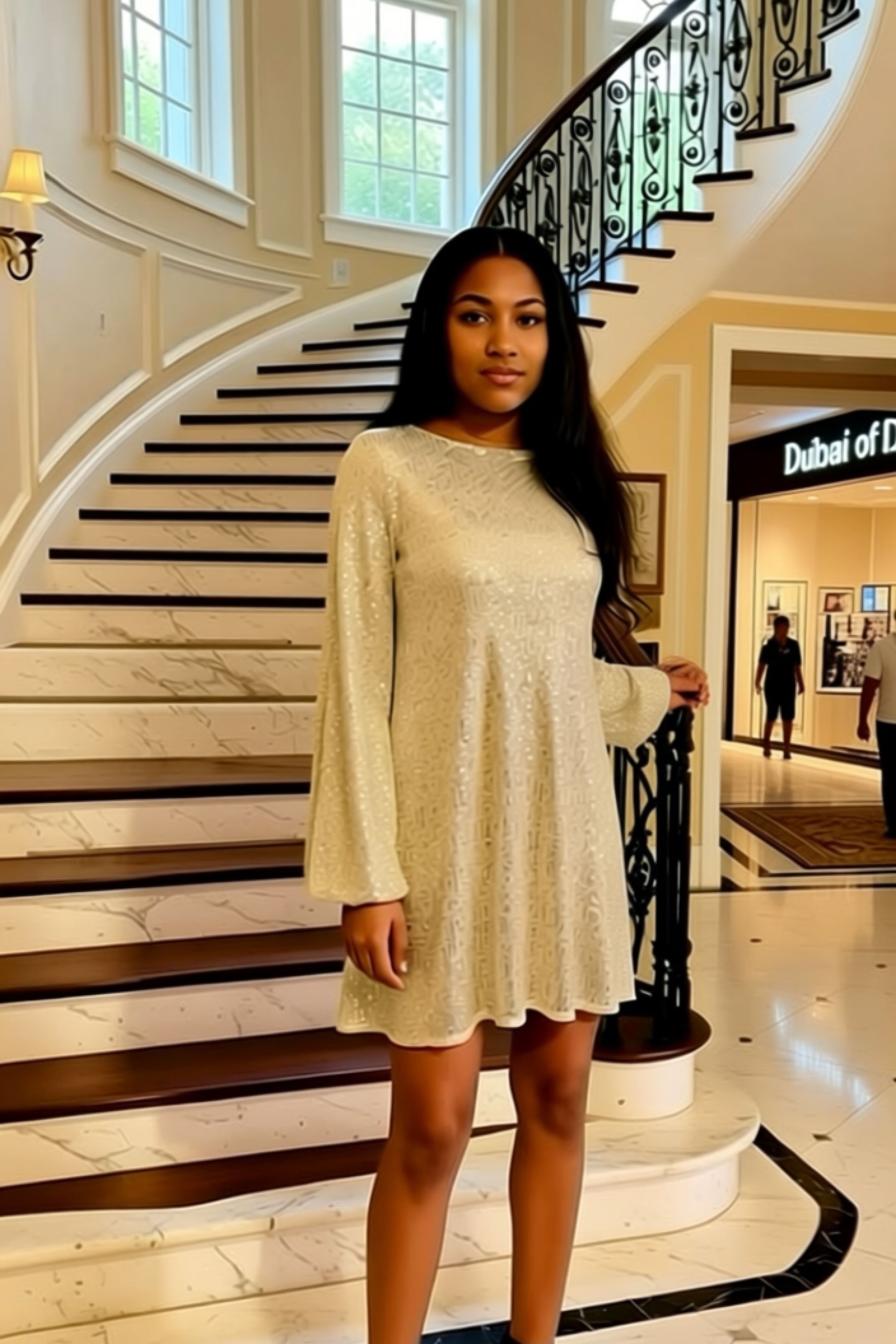 GB Sequin Party Dress