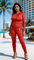 Set Sexy Outfits Long Sleeve & Long Pants Pullover Tracksuit With Pockets