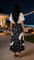 Chic Two Pieces T-Shirt & Pleated Long Skirt Sets