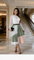 Sexy Pleated Long skirt
