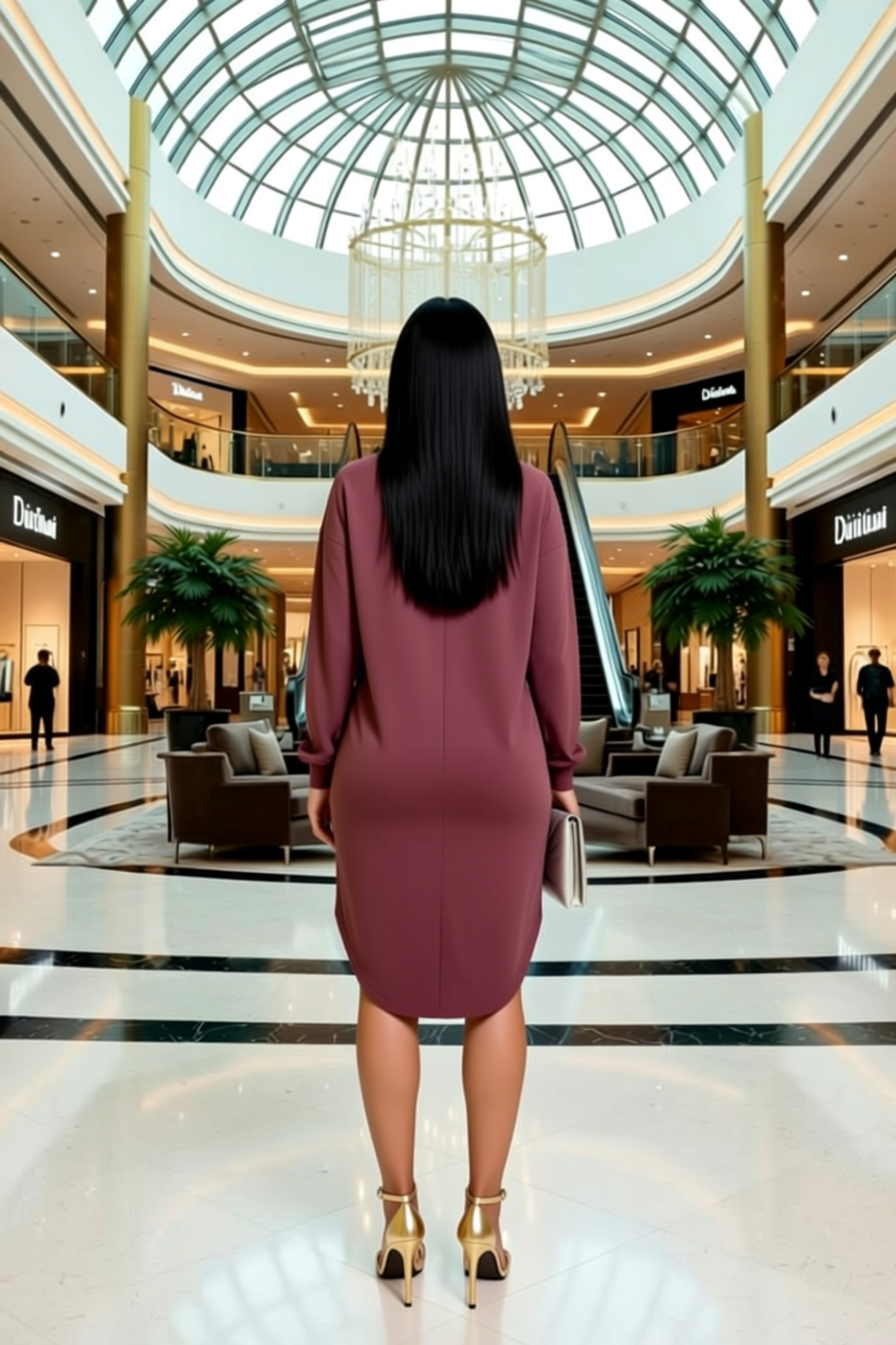 COZY HIGH LOW DRESS