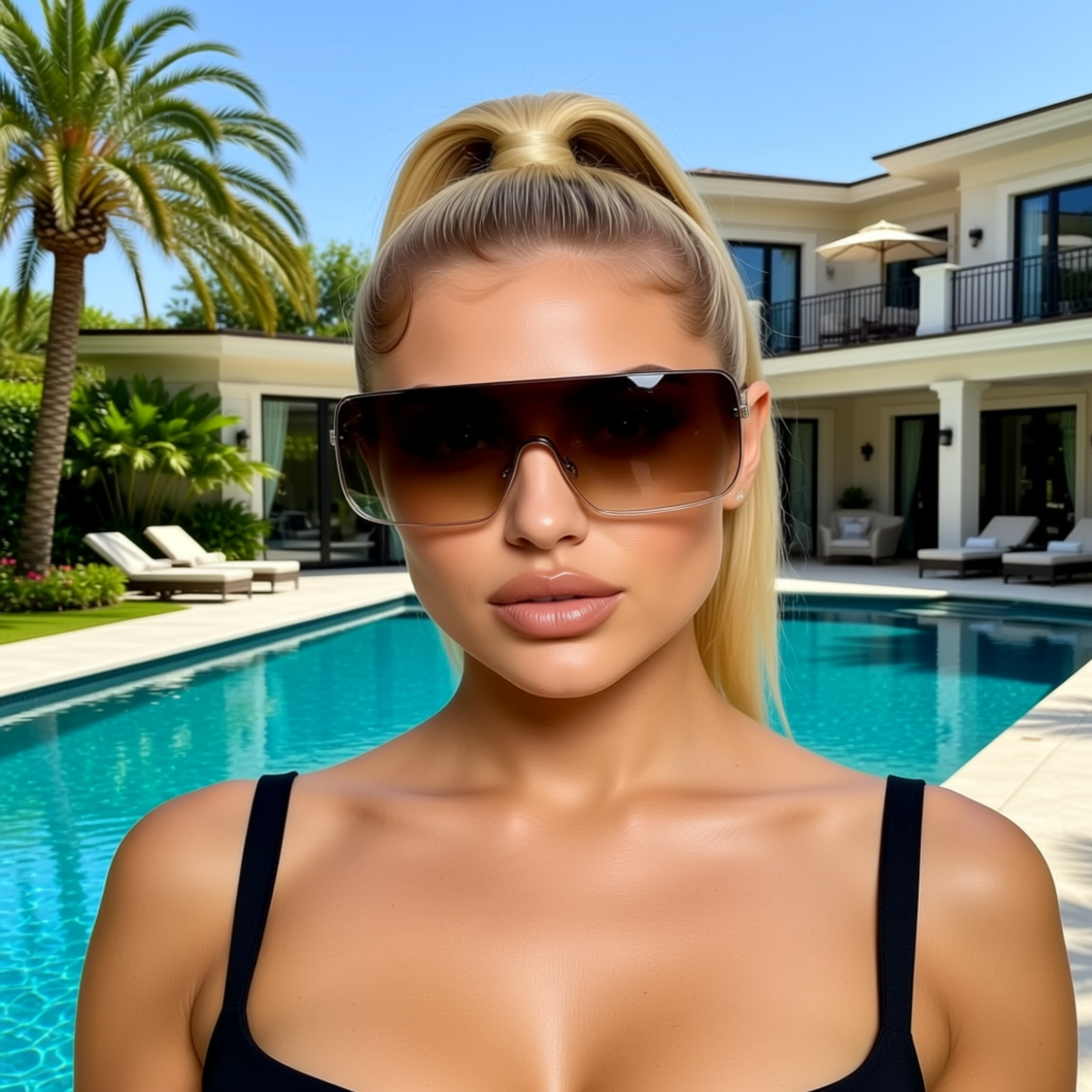 Lux Flat Top Sunglasses