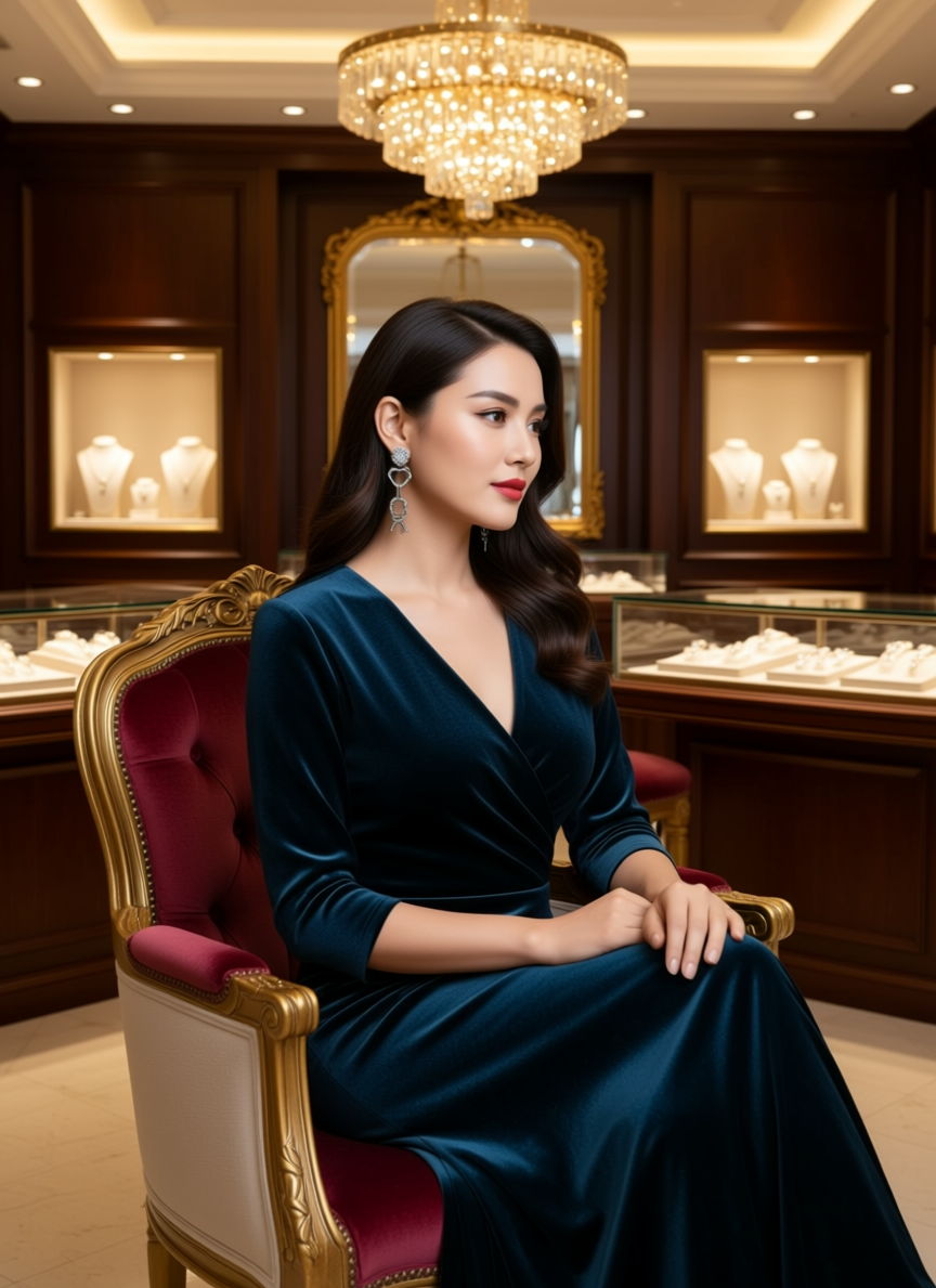 Luxury Pendant Earrings