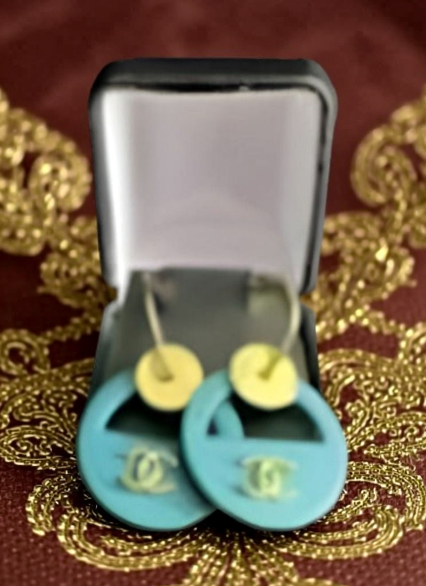 Lux Blue Earrings