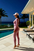 Women's Fashion Loungewear Crew Neck Jogger Lounge Set Pink