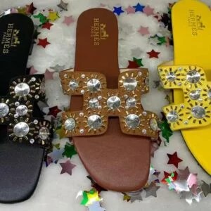 Women's Fashion slide sandal embellished